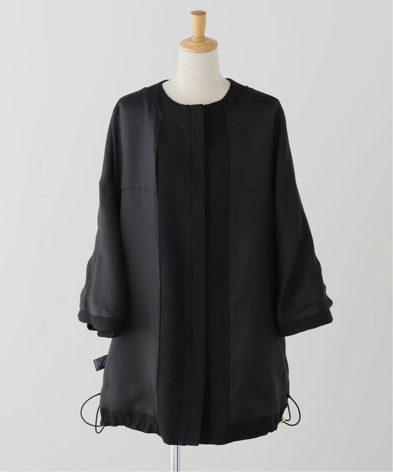 LISIERE VASINO NO COLLAR COAT（ノーカラーコート）｜L