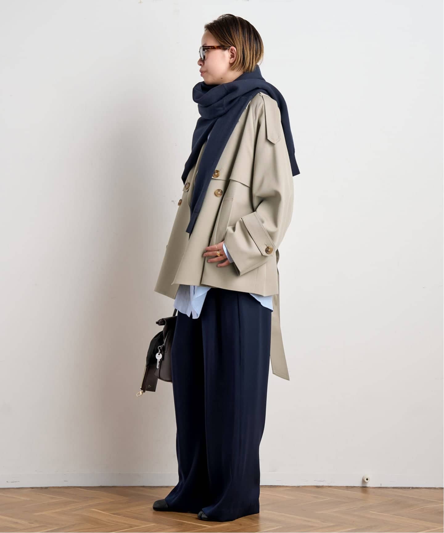 belted trench coat（トレンチコート）｜AP STUDIO（エーピー