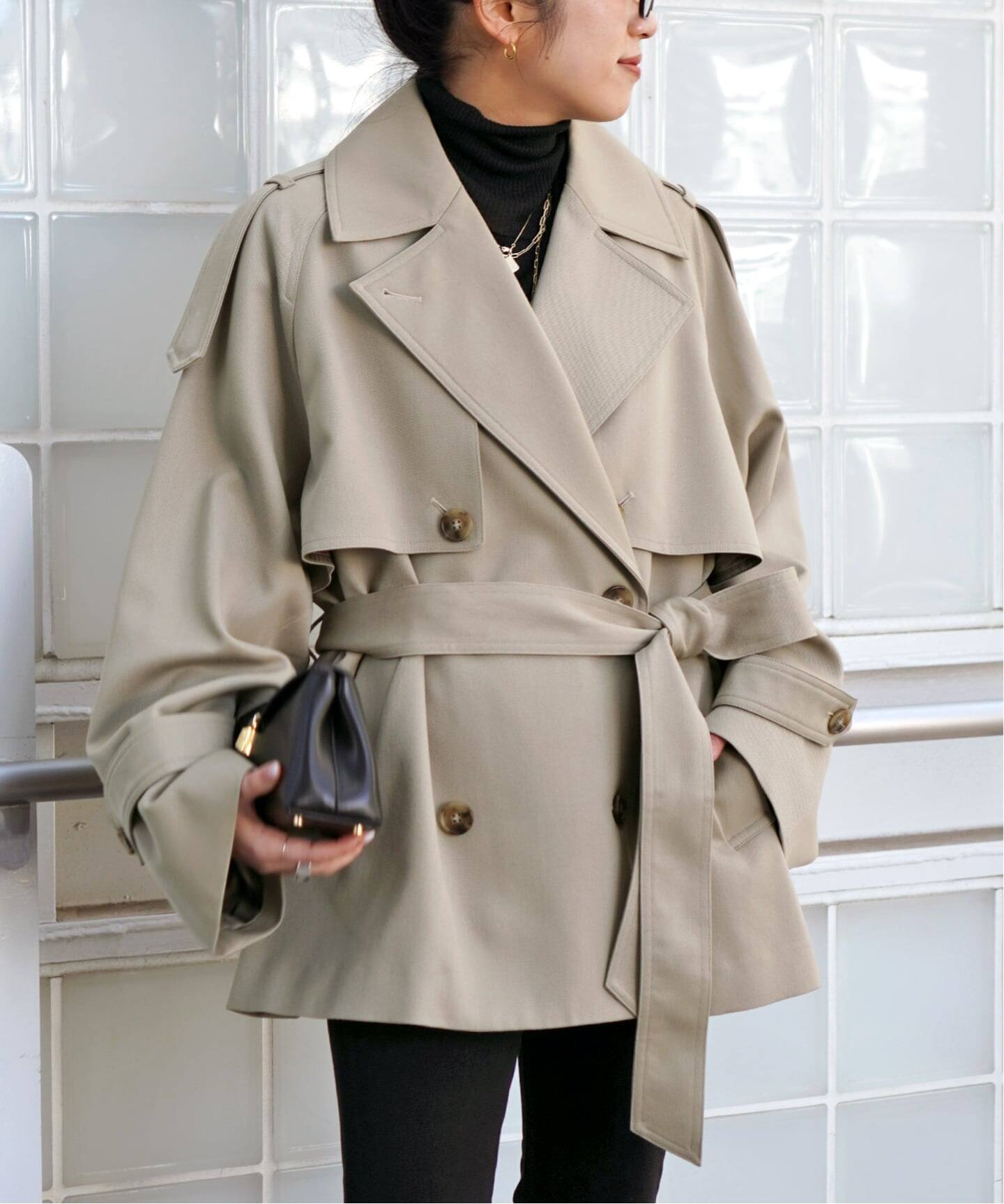 belted trench coat（トレンチコート）｜AP STUDIO（エーピー