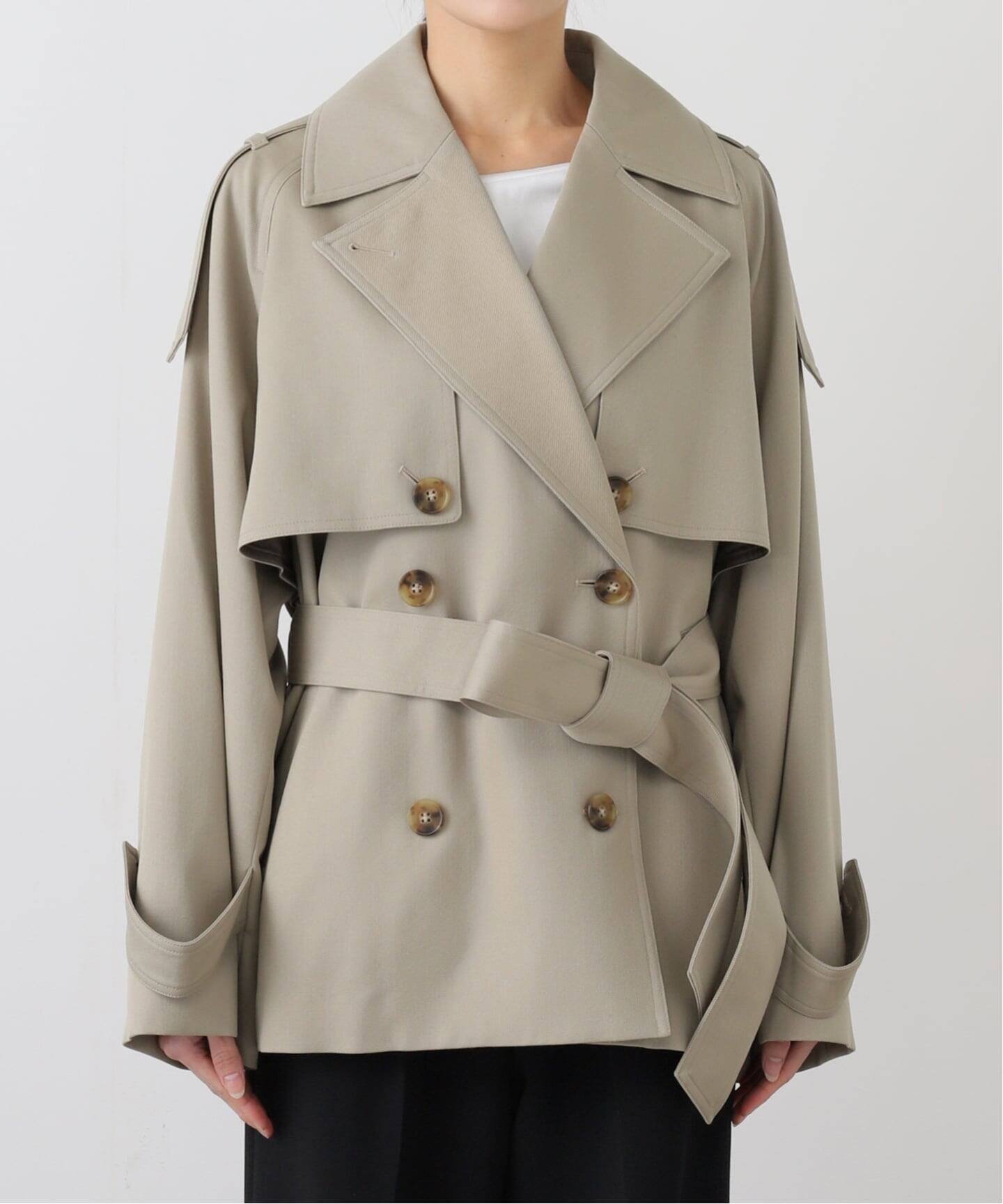 belted trench coat（トレンチコート）｜AP STUDIO（エーピー
