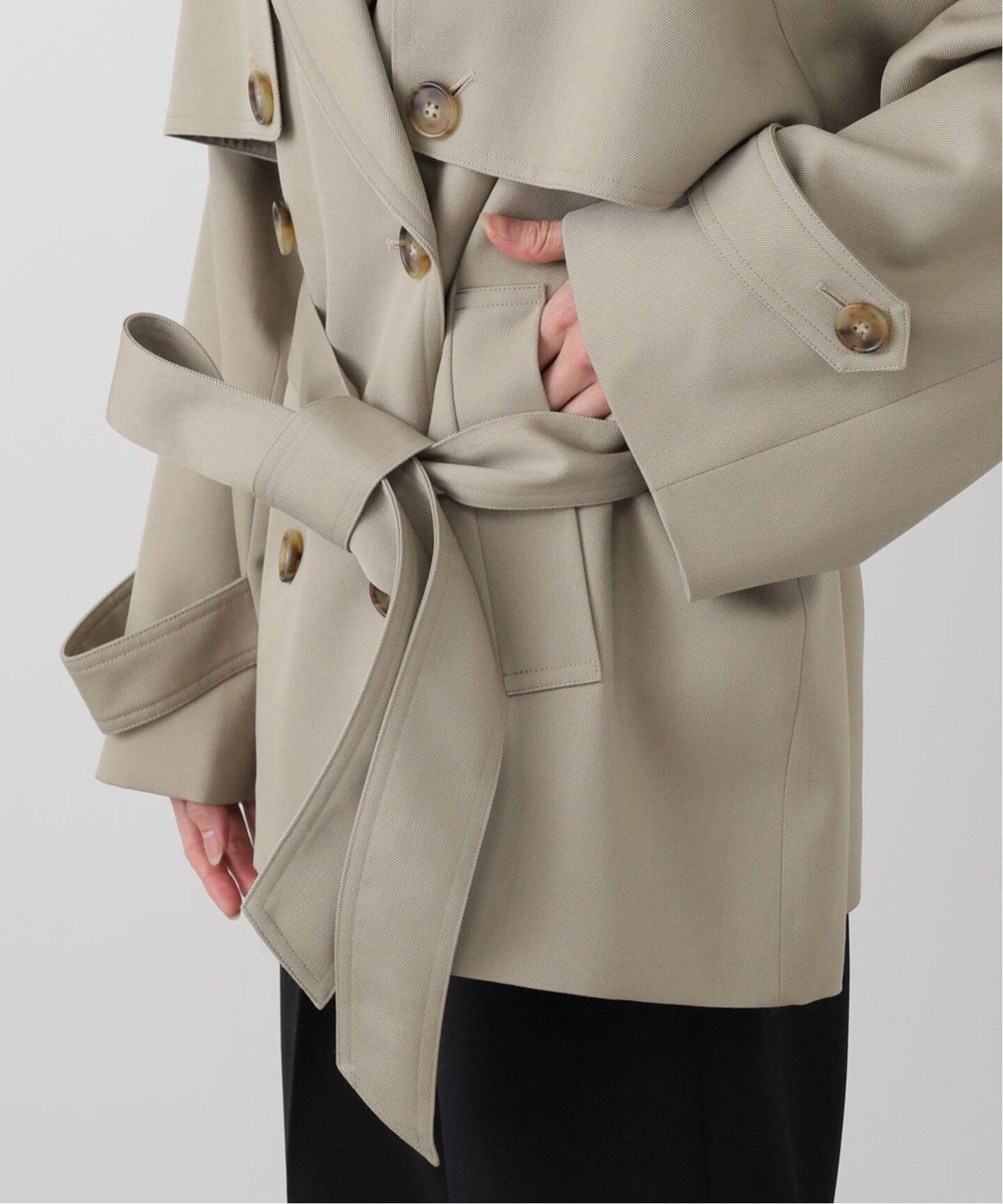 belted trench coat（トレンチコート）｜AP STUDIO（エーピー
