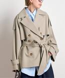 belted trench coat
