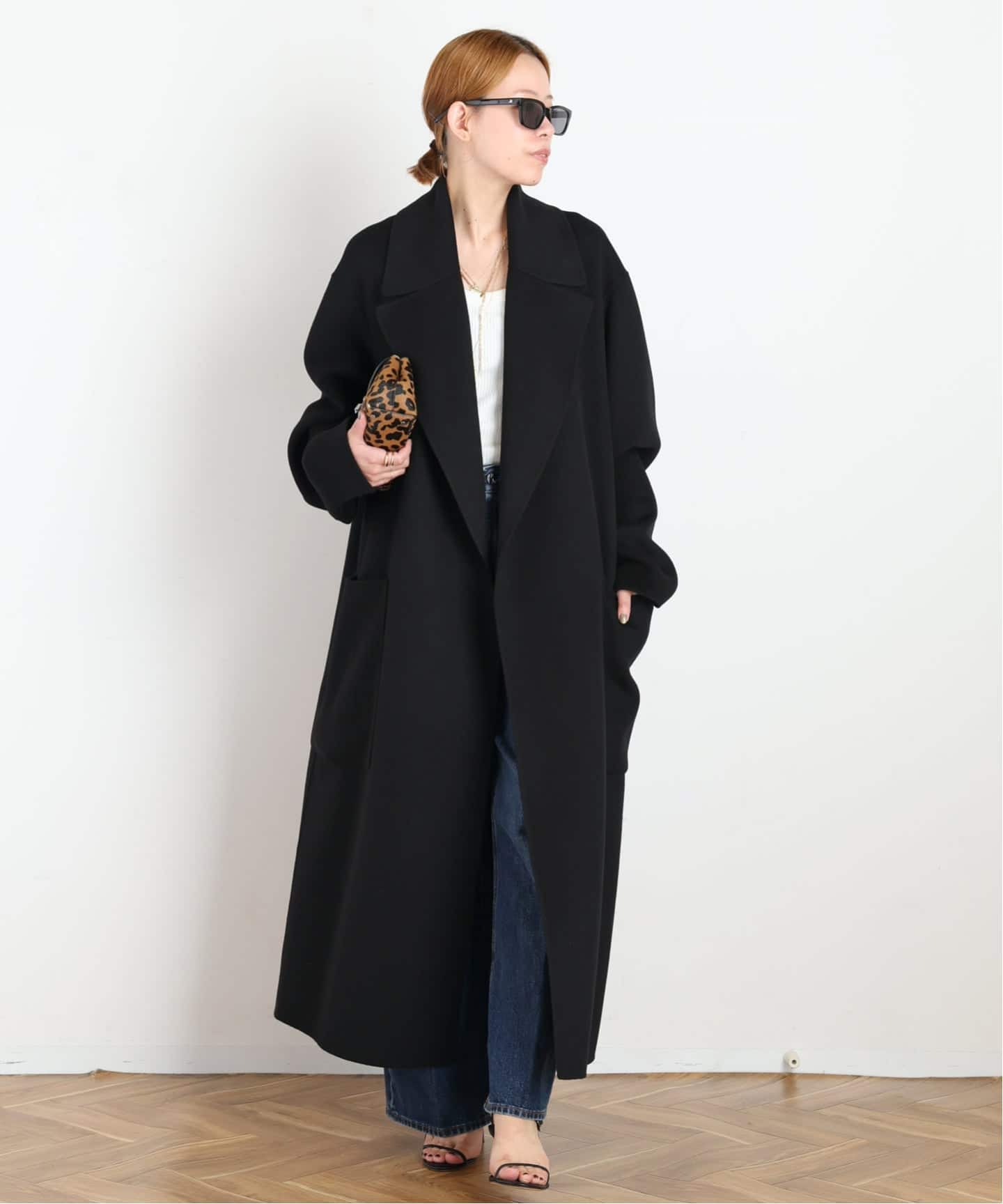 SPORTMAX/スポーツマックス】DOUBLE-FACED CHESTER COAT（チェスター