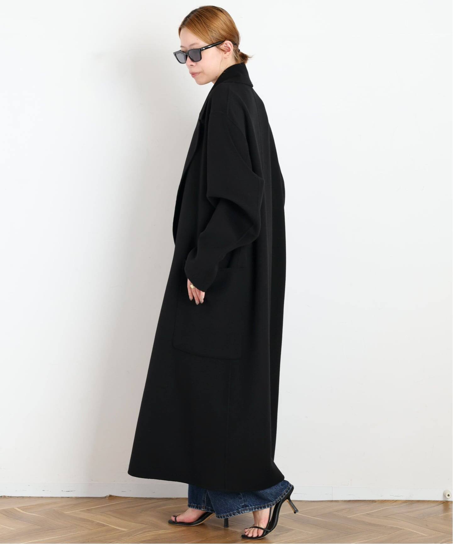 SPORTMAX/スポーツマックス】DOUBLE-FACED CHESTER COAT（チェスター 