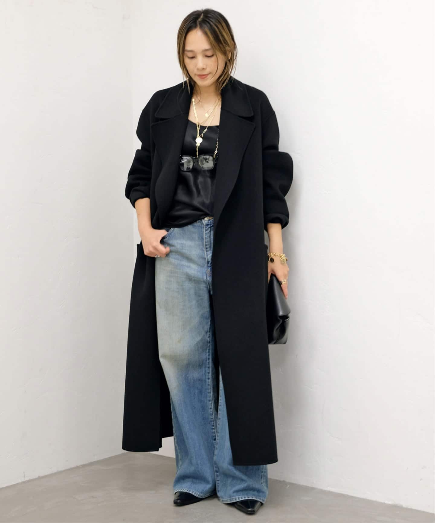 SPORTS MAX チェスターコート　40サイズ SPORTMAX/スポーツマックス】DOUBLE-FACED CHESTER COAT（チェスター