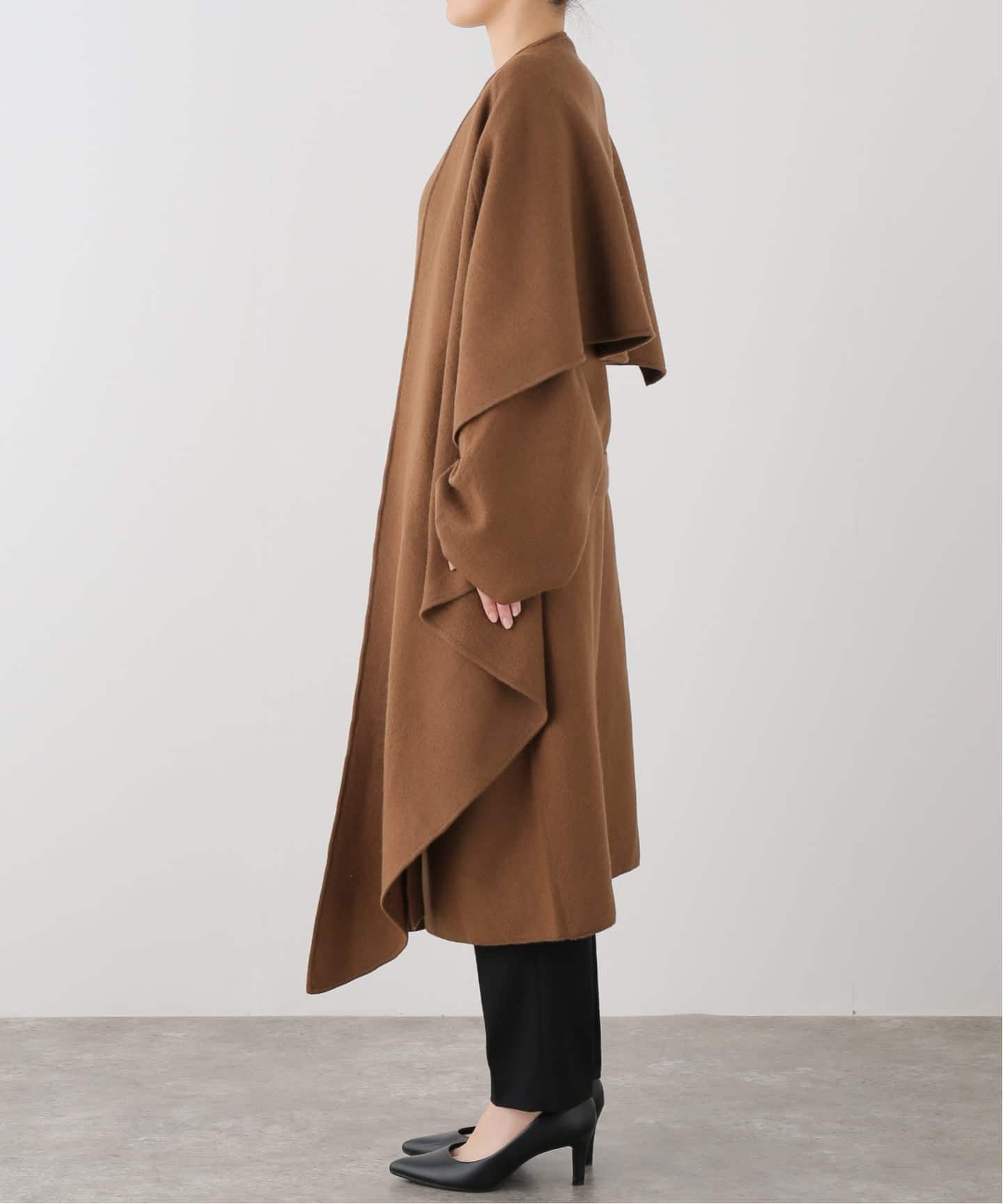 LAMRONS/ラムロンズ】SCARF LAP COAT（その他ブルゾン／アウター）｜AP