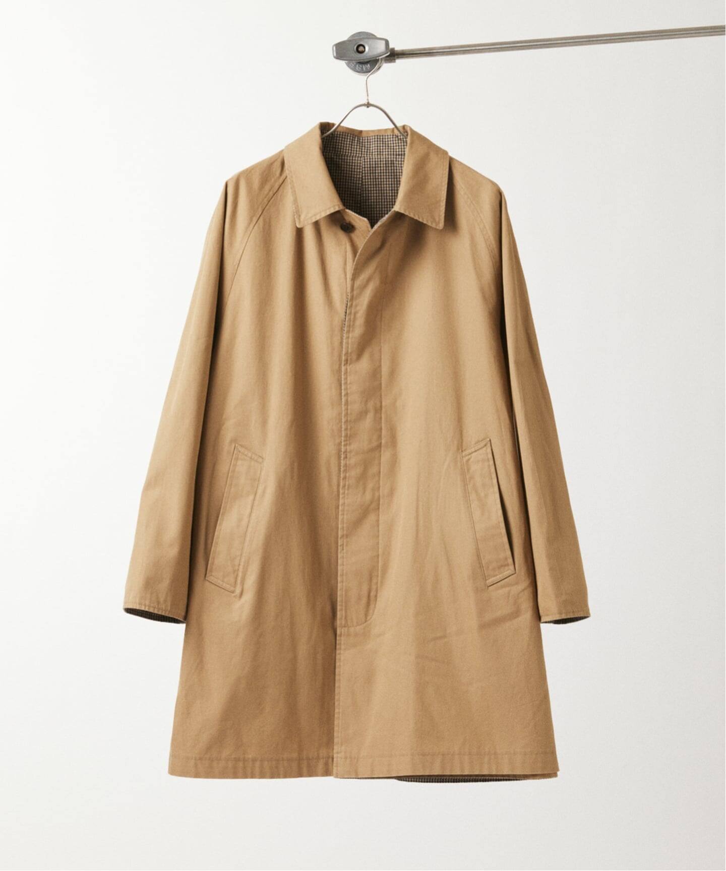 ジャーナルスタンダード　ステンカラーコート 追加》スーパー140ビーバーステンカラーコート（ステンカラーコート