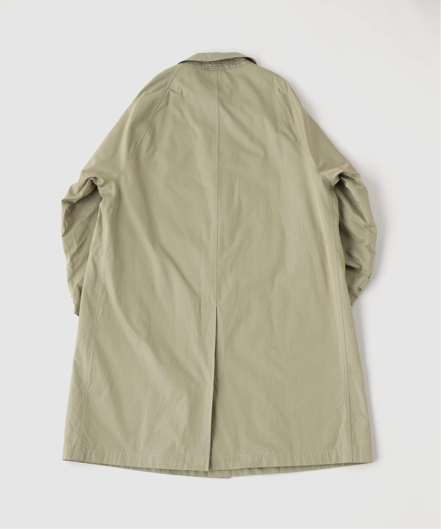 BLURHMS / ブラームス Cotton Gabardine Balmacaan Coat（ステンカラー