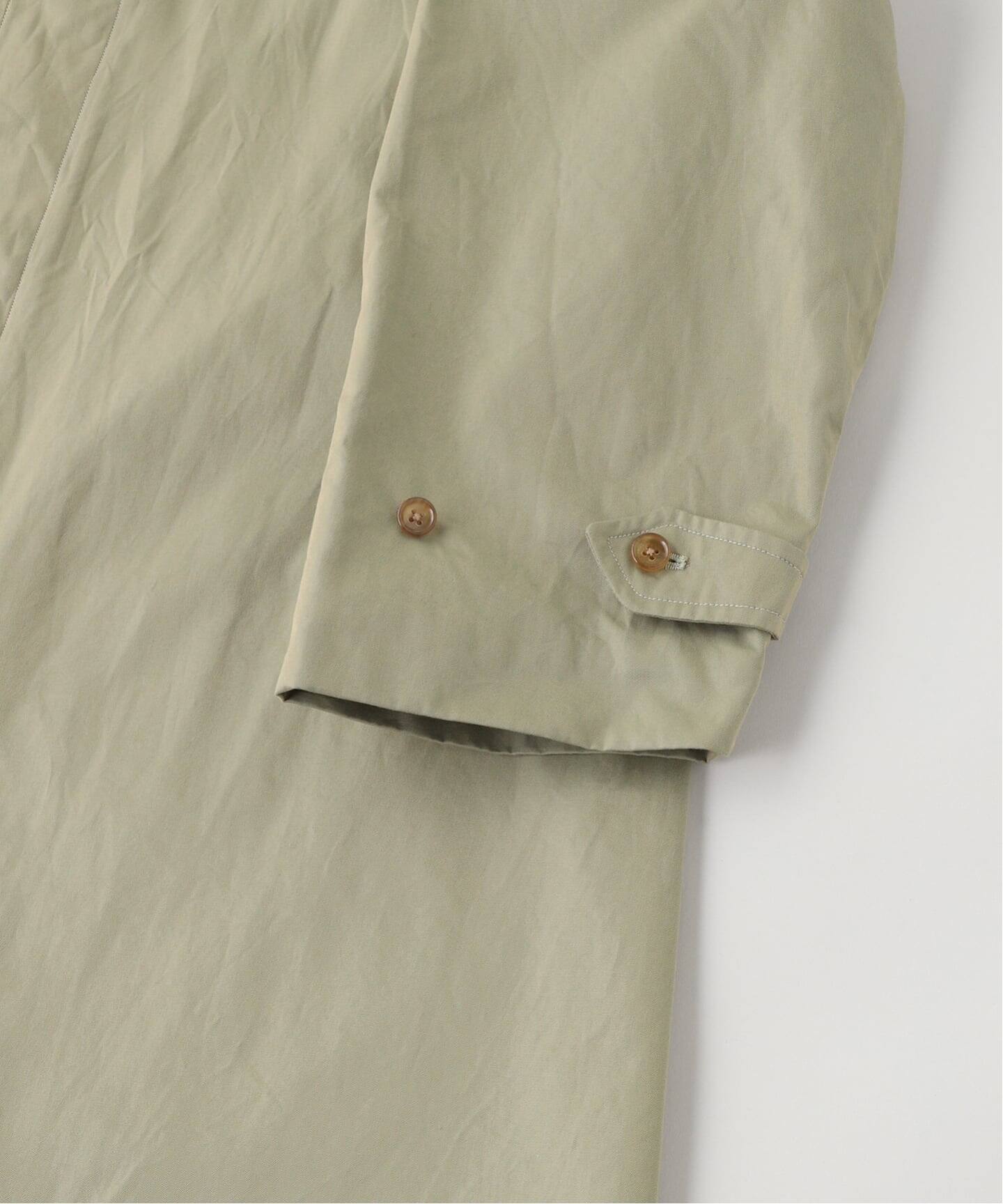 BLURHMS / ブラームス Cotton Gabardine Balmacaan Coat（ステンカラー