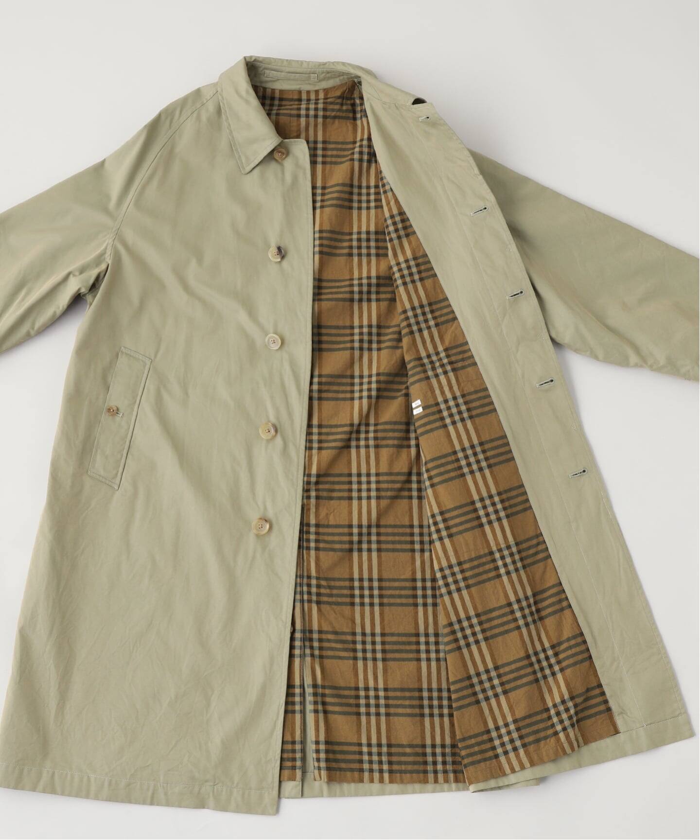 blurhms ブラームス バルマカーンコート ベージュ 新品未使用 blurhms / CLASSIC WOOL BALMACAAN COAT | THE LIBRARY（ザ ライブ