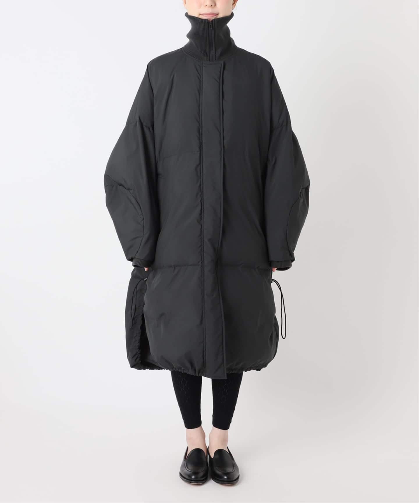 【Hella/ヘラ】別注HIGHNECK BATTING コート 予約》【Hella for LULU】Long High Neck Padded Coat（その他ブルゾン