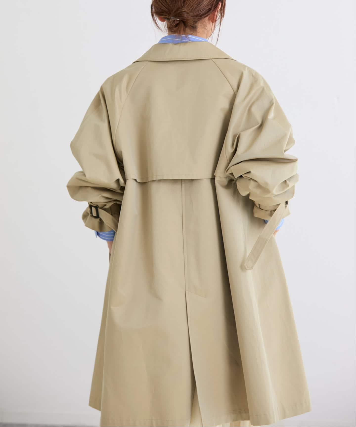 撥水Fly Frontステンカラーコート（ステンカラーコート）｜IENA