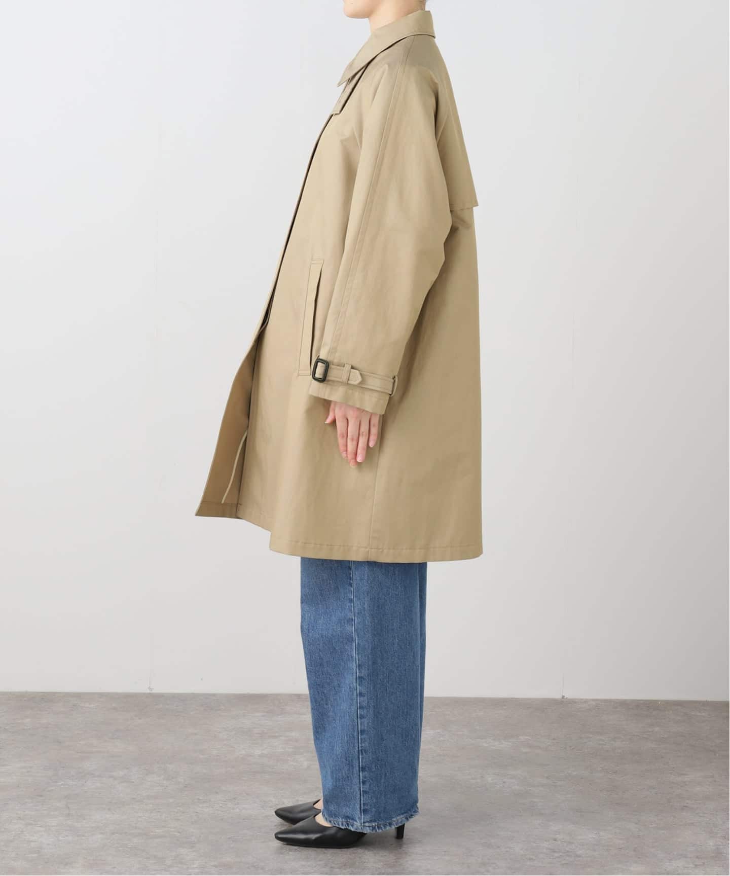 撥水Fly Frontステンカラーコート（ステンカラーコート）｜IENA