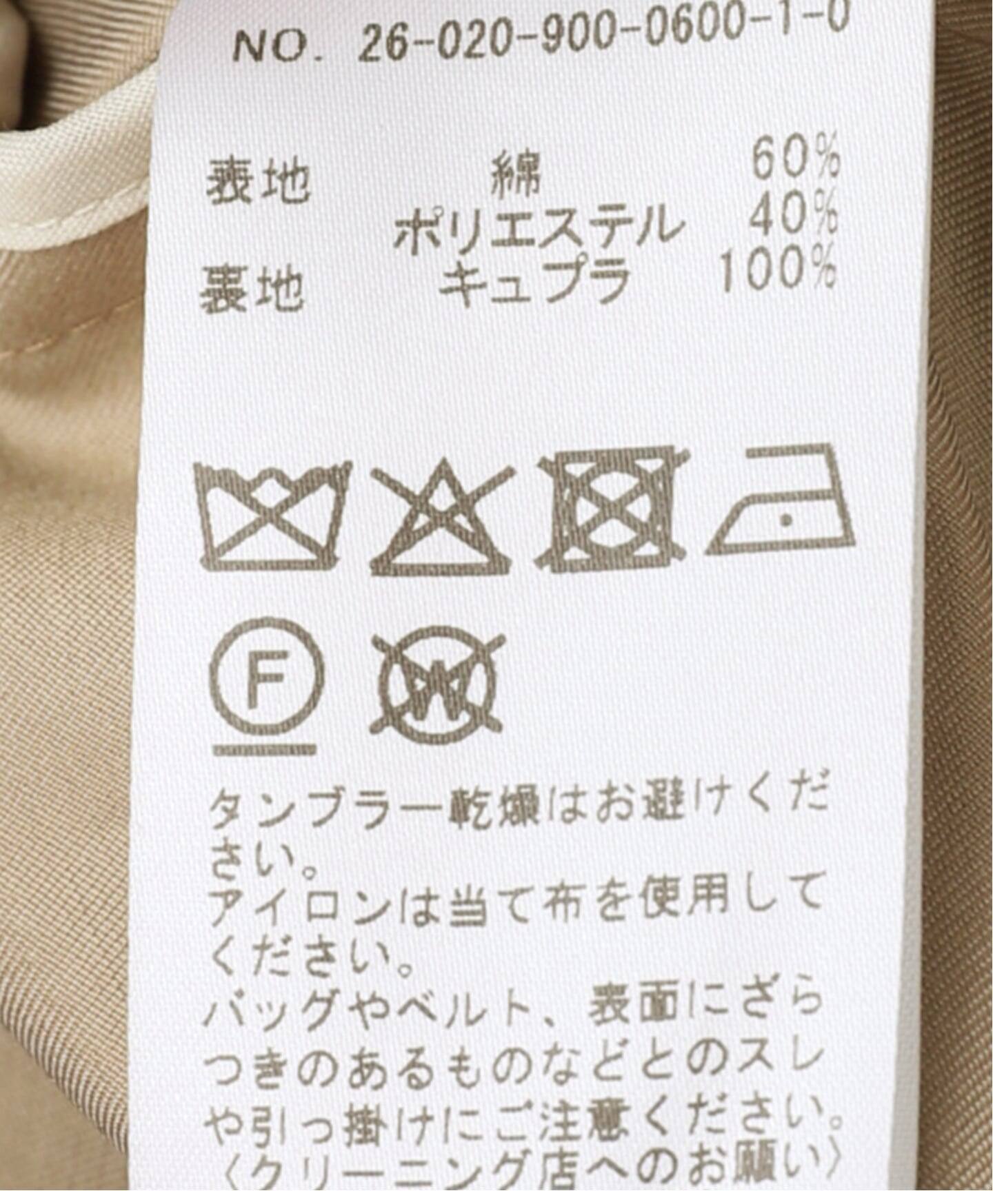撥水Fly Frontステンカラーコート（ステンカラーコート）｜IENA