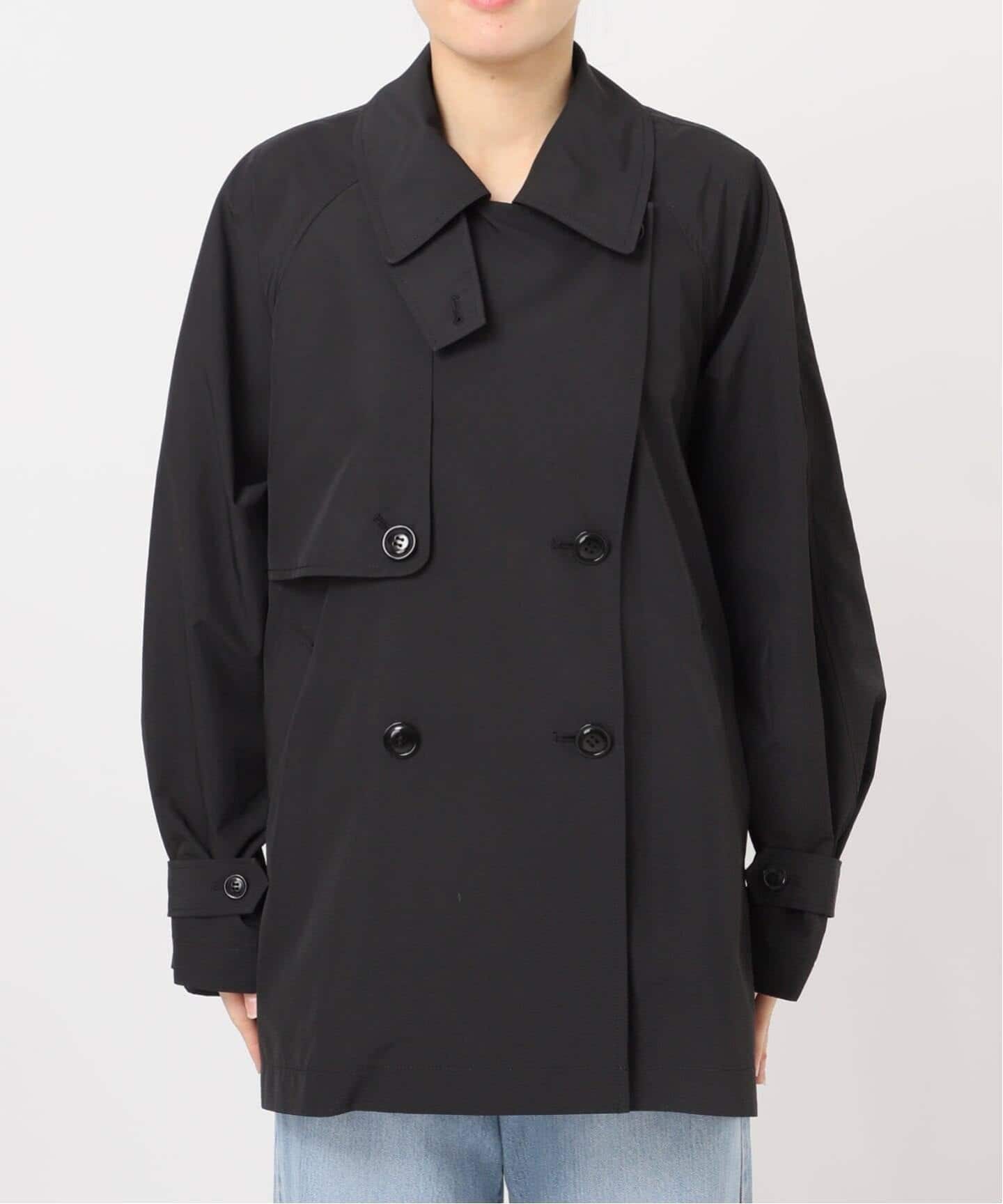 新色あり/WEB限定/追加4予約》ポプリンオーバーショートコート（その他