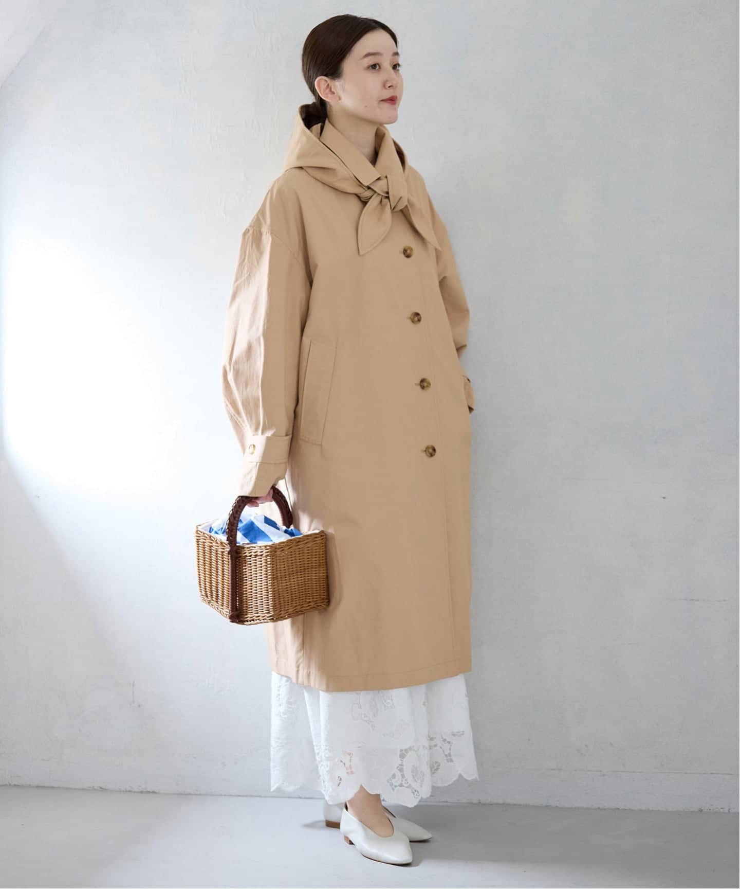 撥水ステンカラーコート（ステンカラーコート）｜IENA（イエナ）の通販