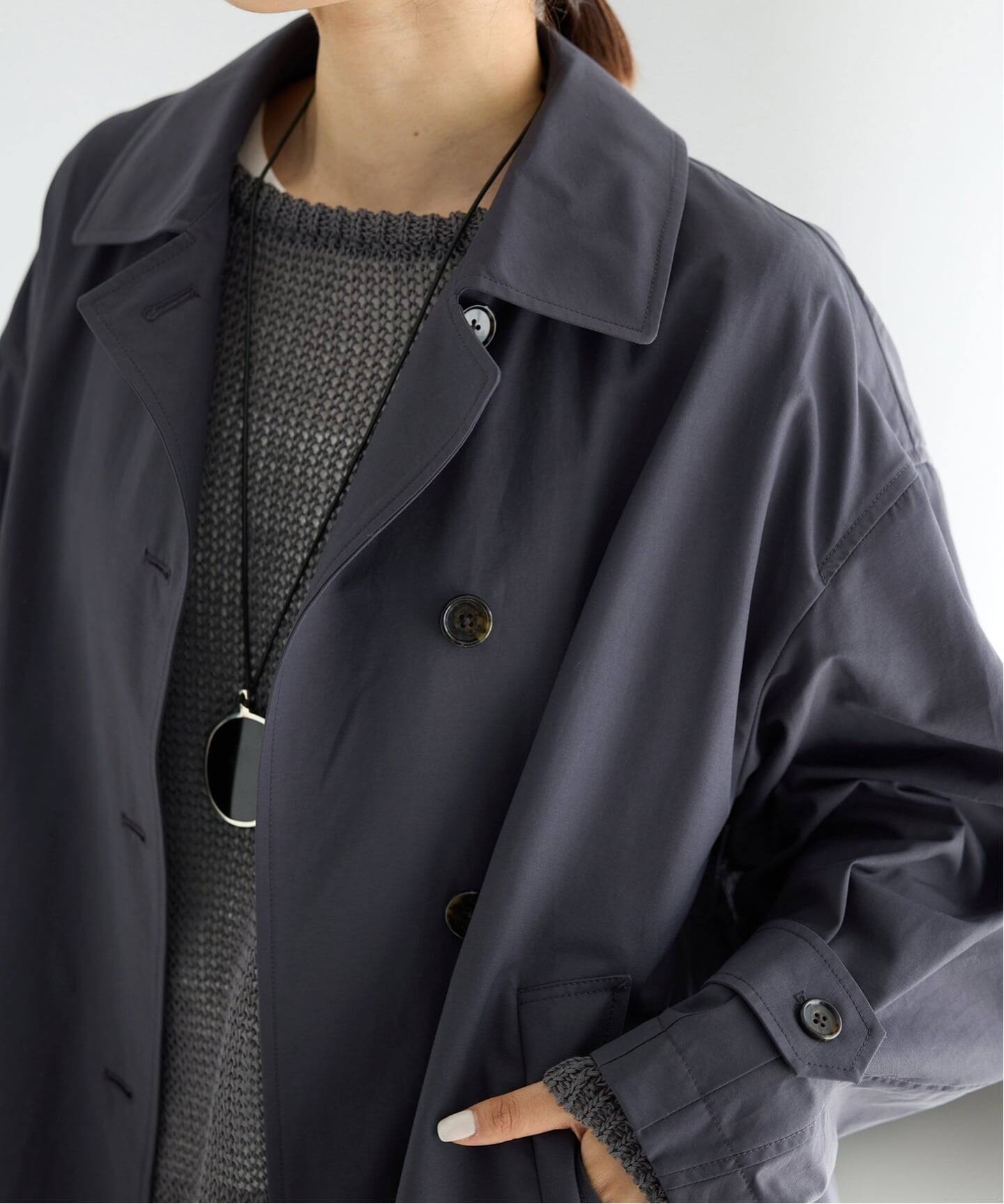 撥水ステンカラーコート（ステンカラーコート）｜IENA（イエナ）の通販