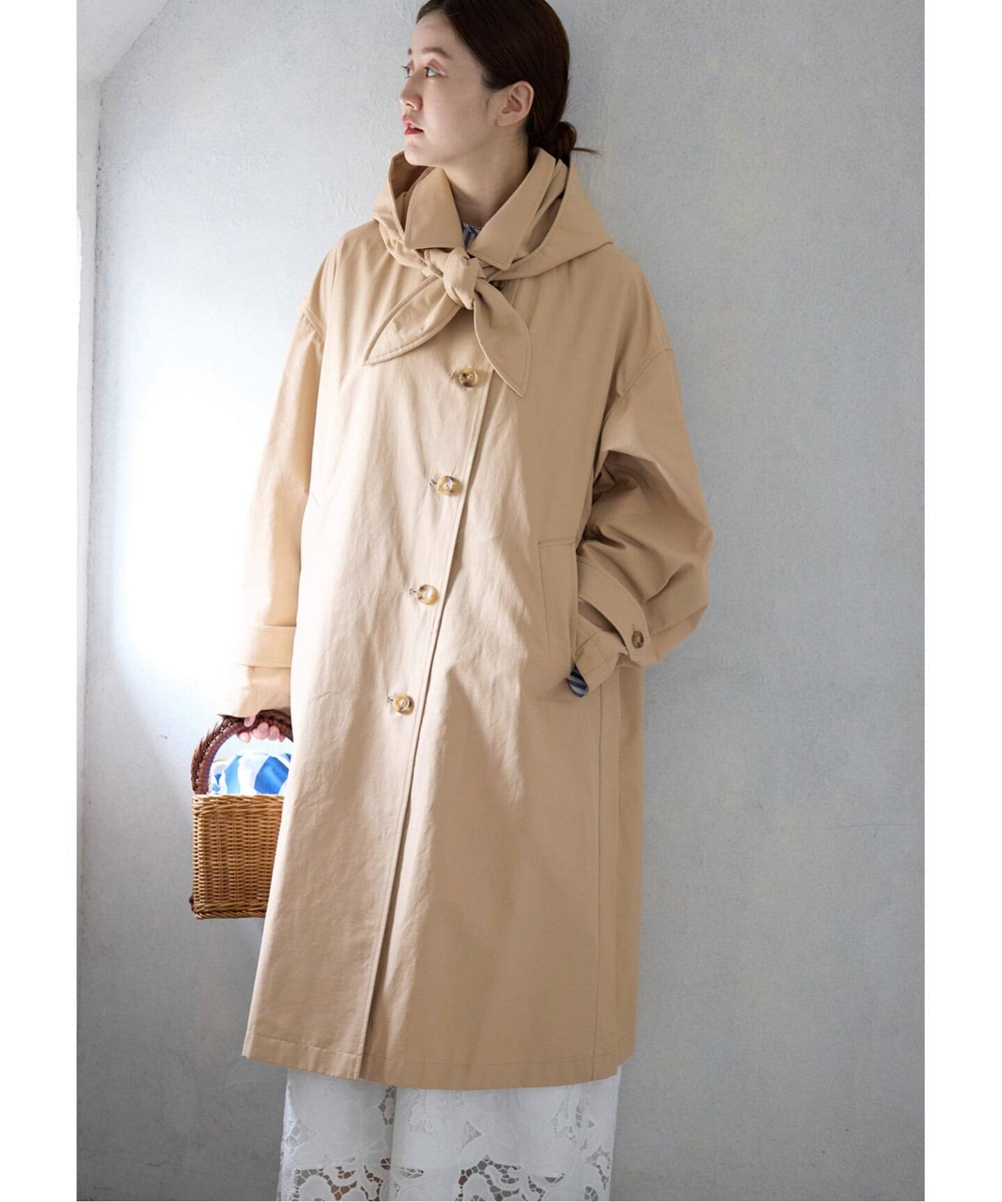 撥水ステンカラーコート（ステンカラーコート）｜IENA（イエナ）の通販