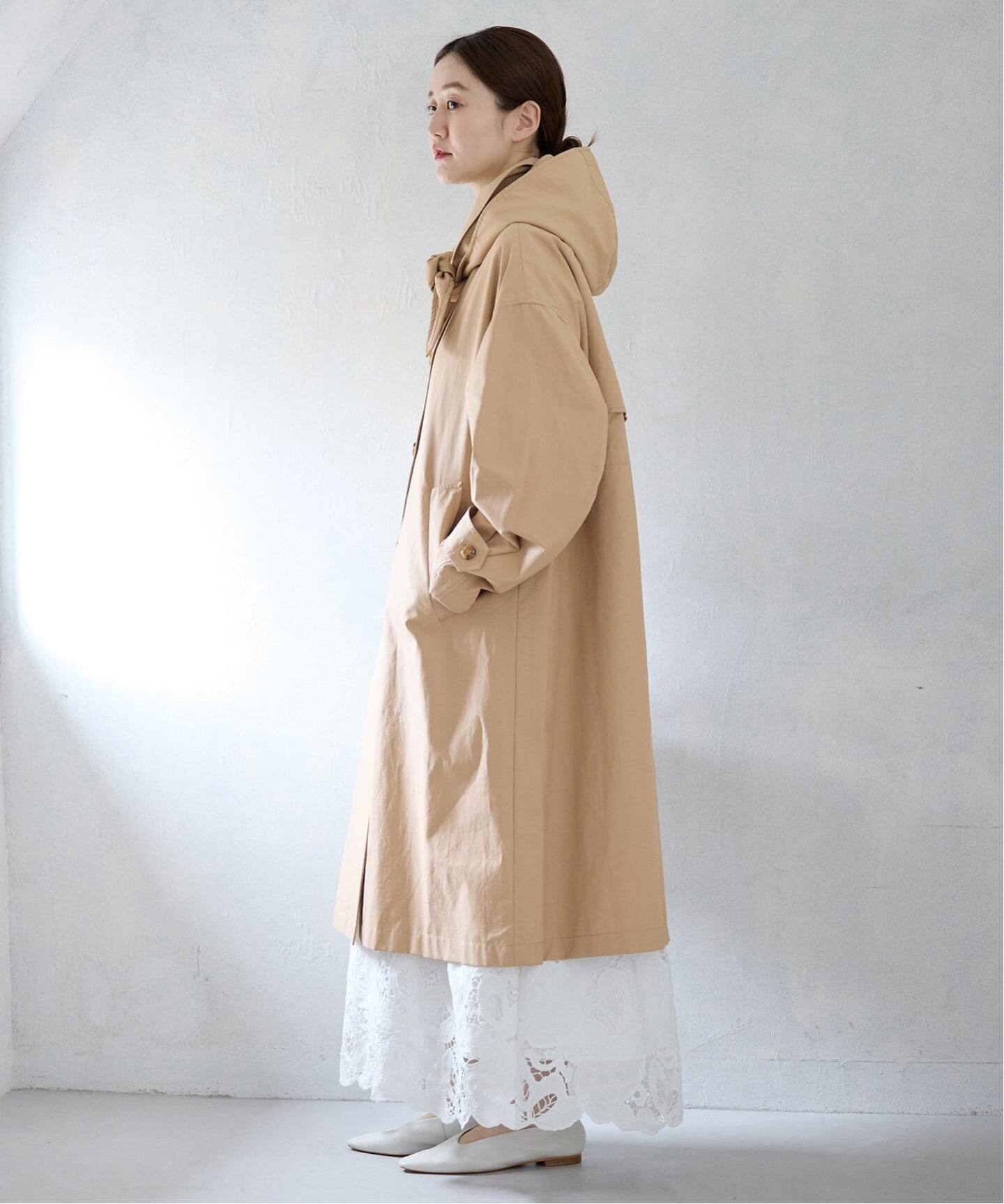 撥水ステンカラーコート（ステンカラーコート）｜IENA（イエナ）の通販