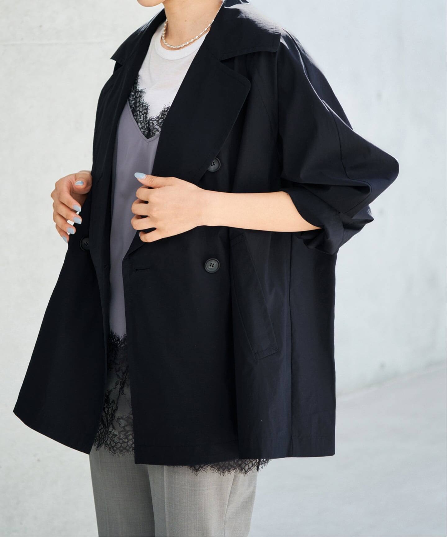 撥水ライトタフタオーバーコート（その他ブルゾン／アウター）｜IENA