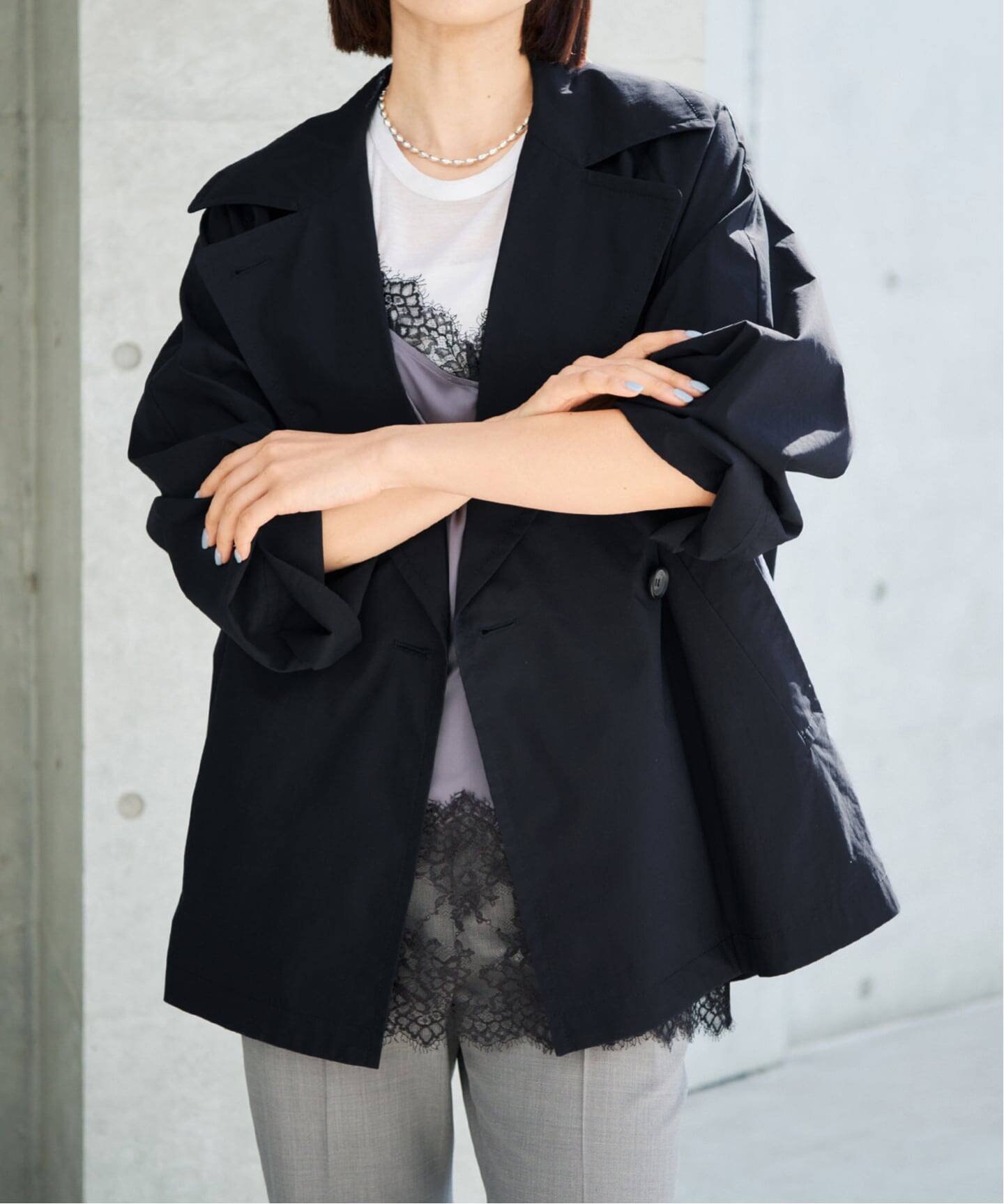 撥水ライトタフタオーバーコート（その他ブルゾン／アウター）｜IENA