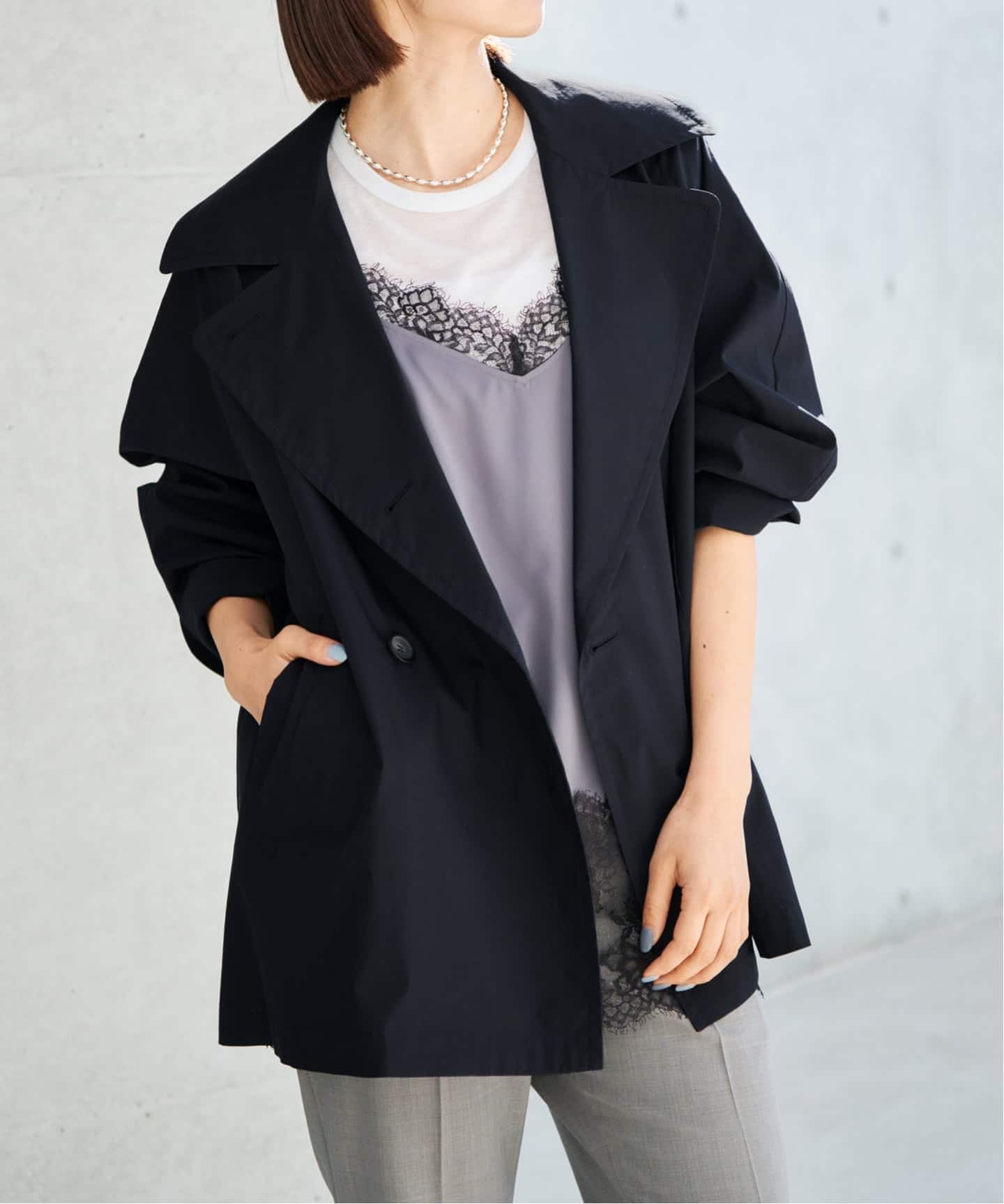 撥水ライトタフタオーバーコート（その他ブルゾン／アウター）｜IENA