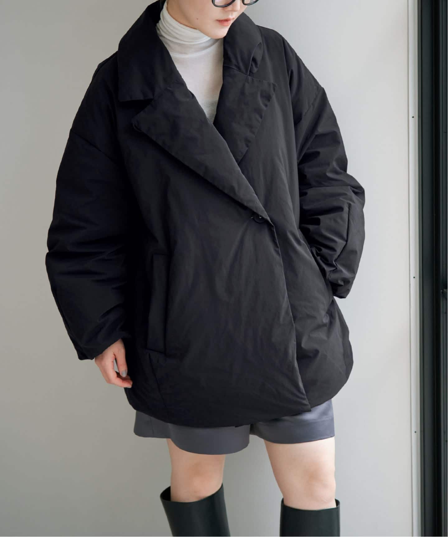 イエナ　ARTIROSA 撥水テイラーコクーンダウン　ブラウン　36 追加3予約/EC＆仙台店限定カラーあり》ARTIROSA撥水テイラーコクーン