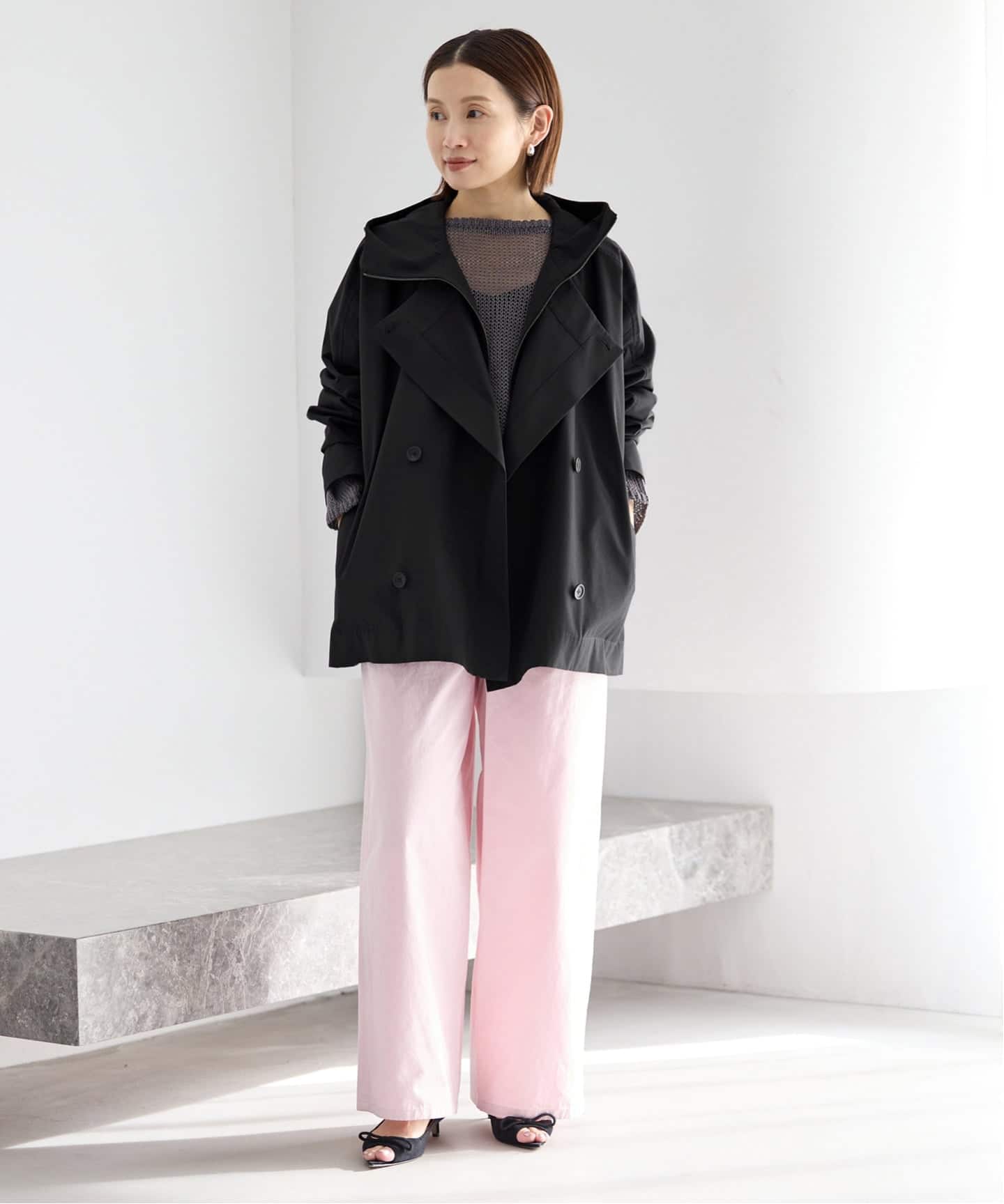 一部サイズ別注》VACHEMENT/ヴァシュモン シェルタフタ ショート