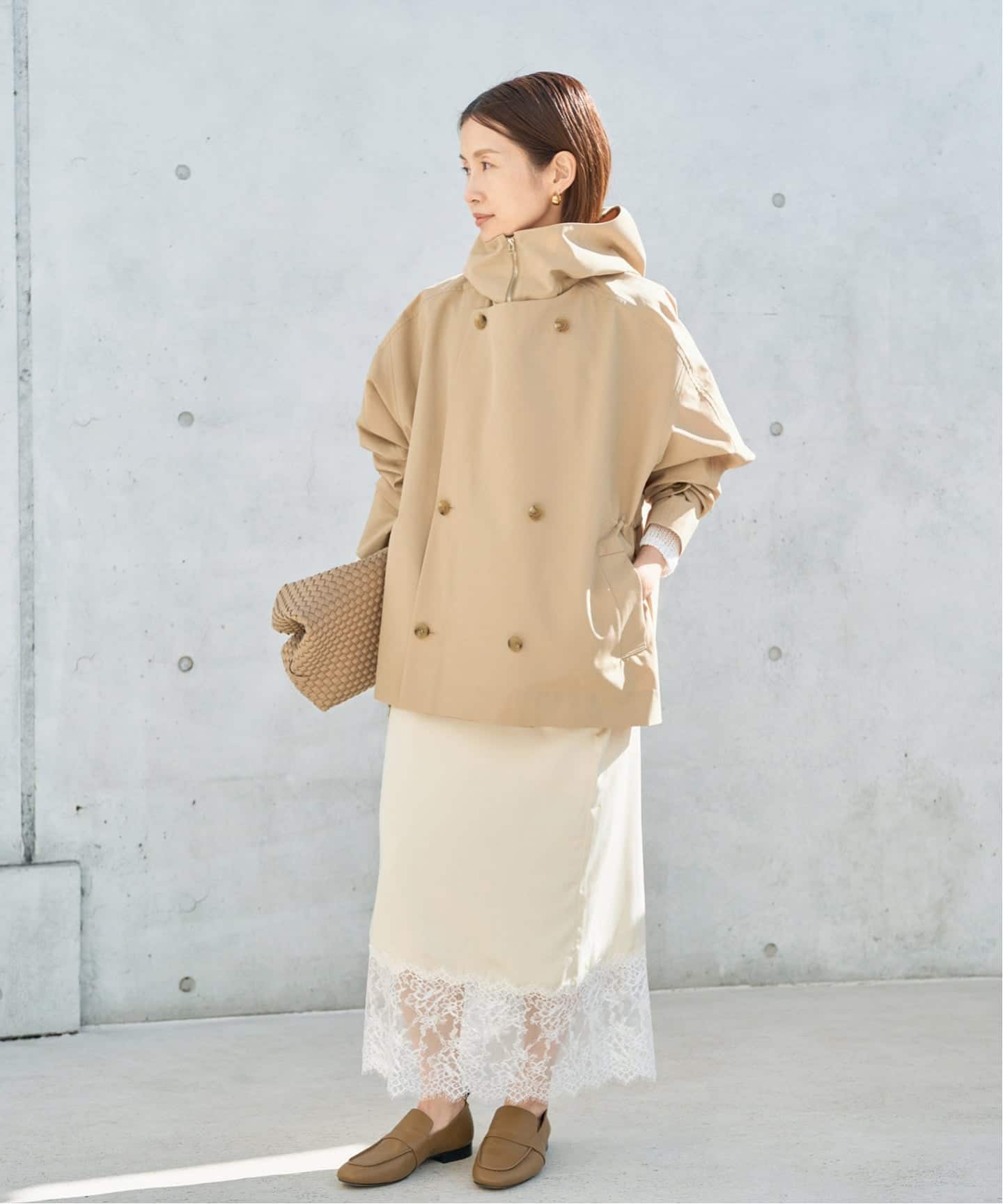 一部サイズ別注》VACHEMENT/ヴァシュモン シェルタフタ ショート