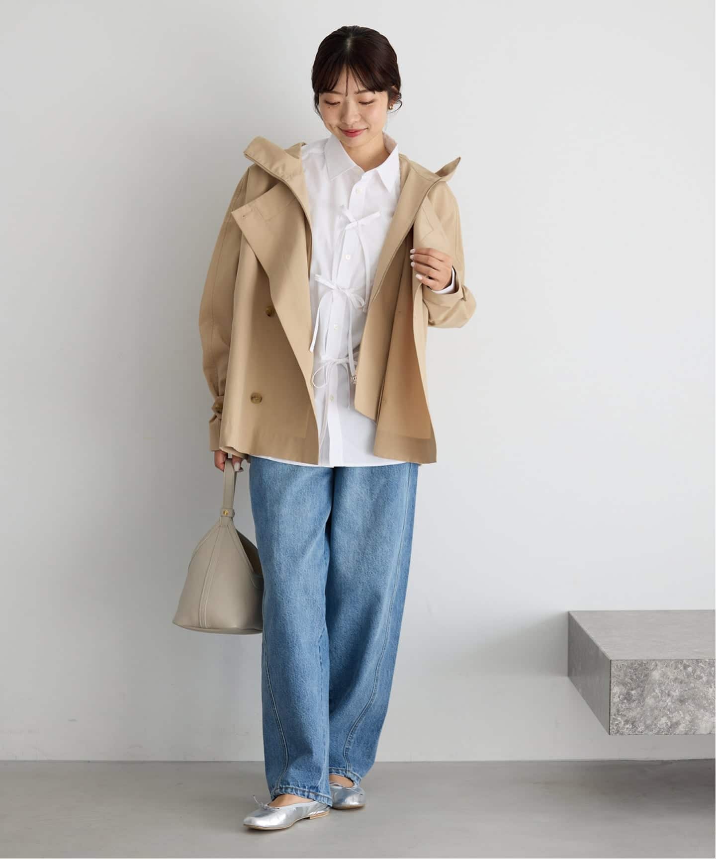 一部サイズ別注》VACHEMENT/ヴァシュモン シェルタフタ ショート