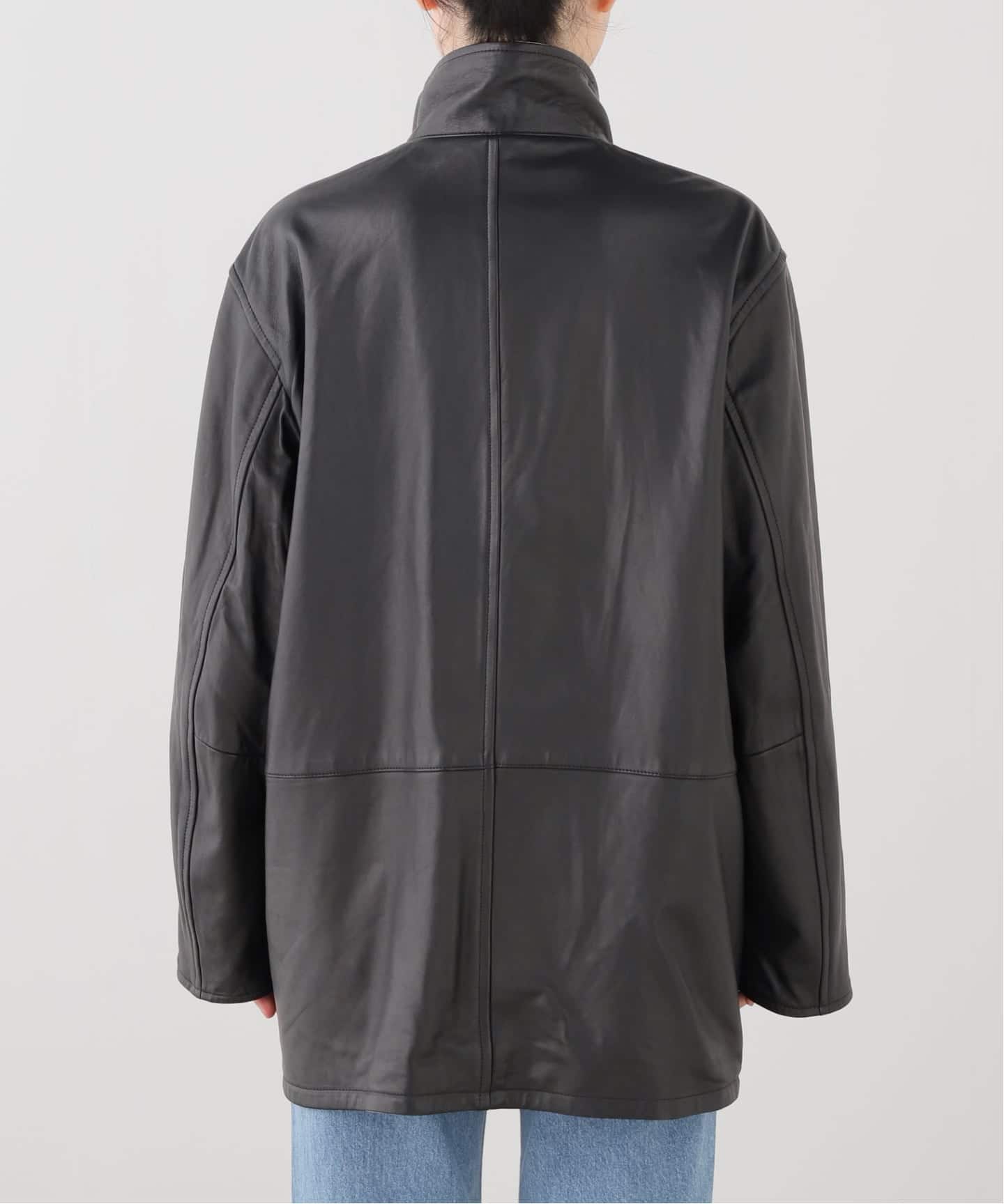 AURALEE/オーラリー REVERSIBLE WOOL SHEEP LEATHER CT コート