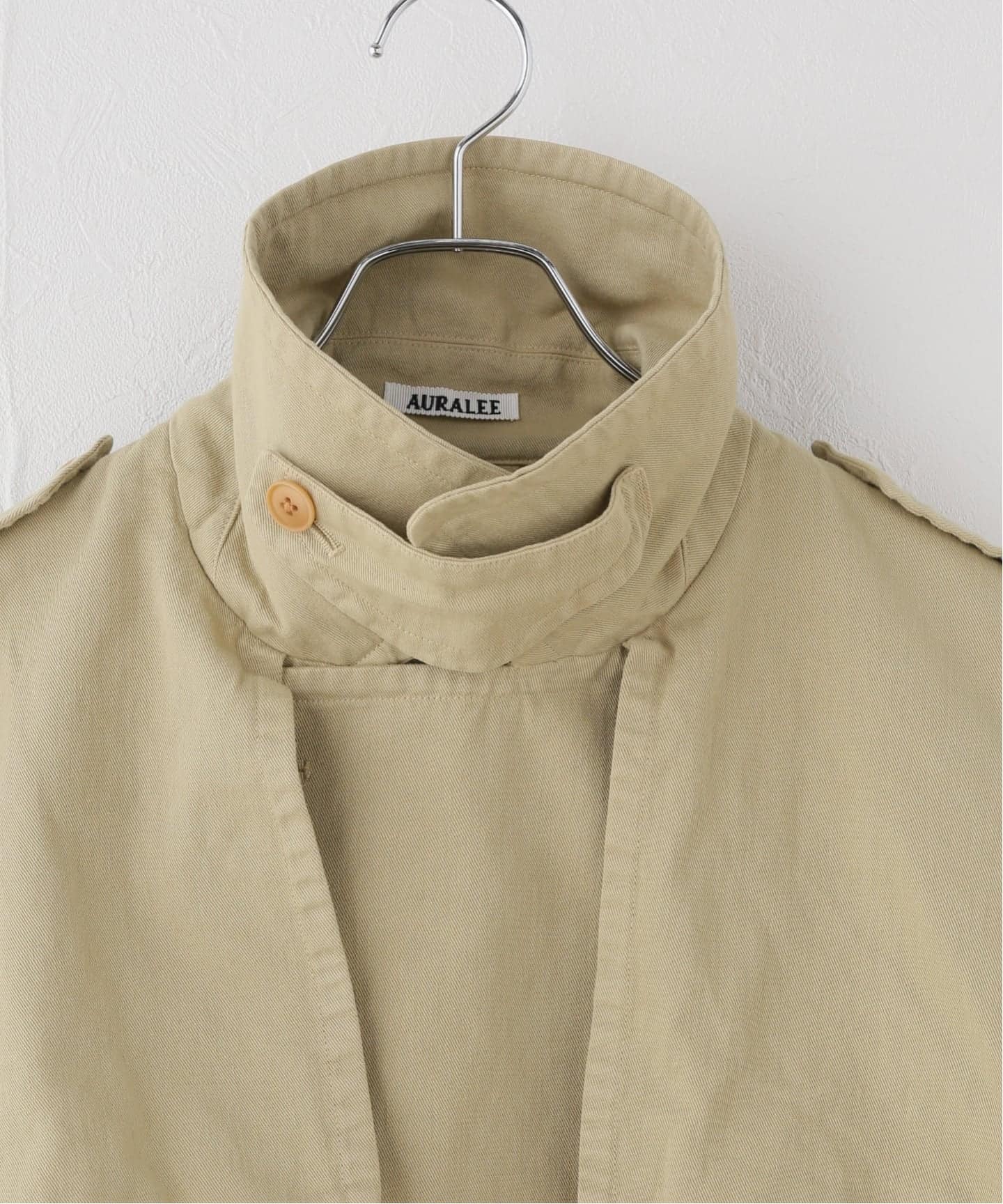AURALEE/オーラリー GARMENT CHINO CT コート A26SC02MC（トレンチ
