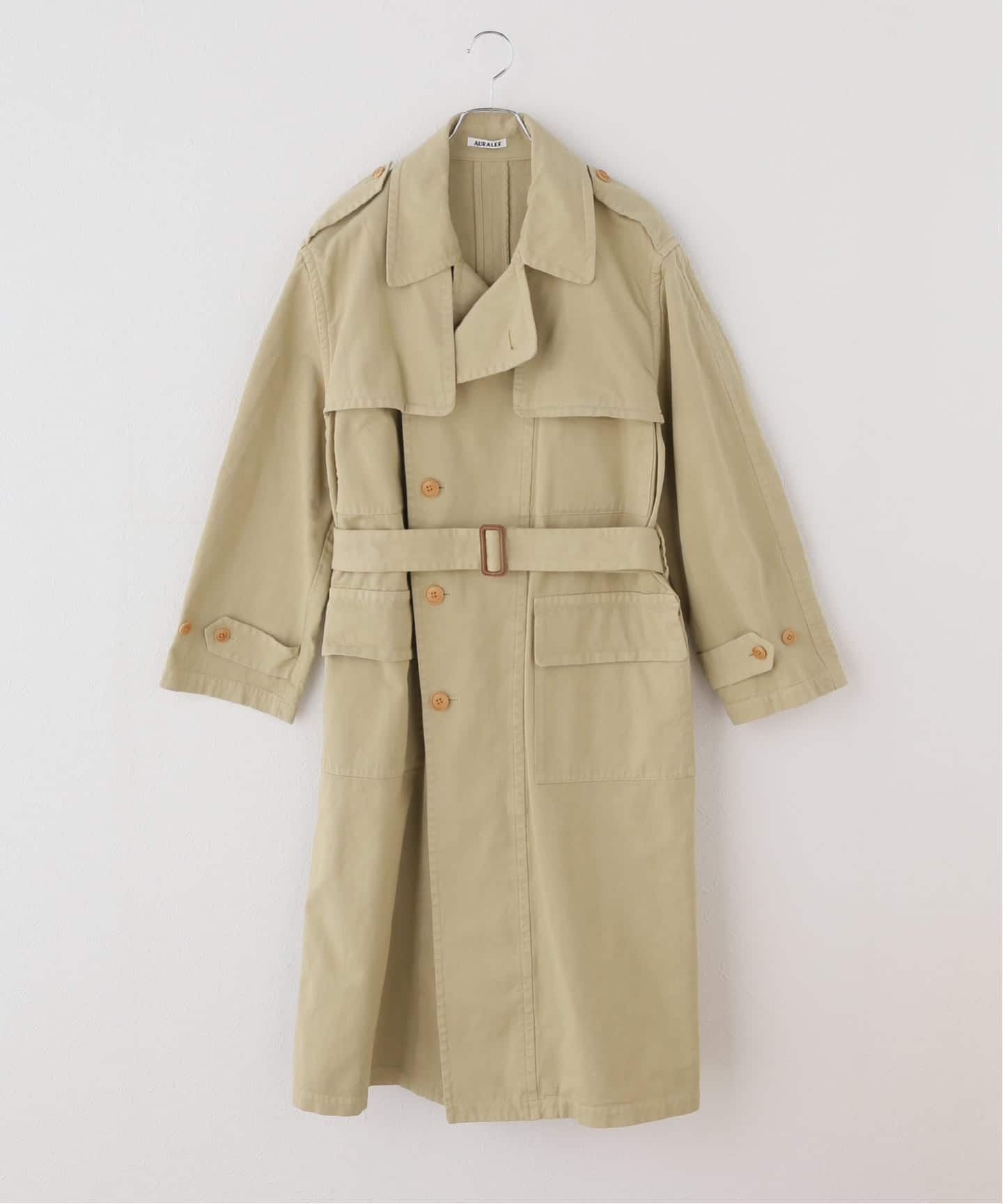 AURALEE/オーラリー GARMENT CHINO CT コート A26SC02MC（トレンチ