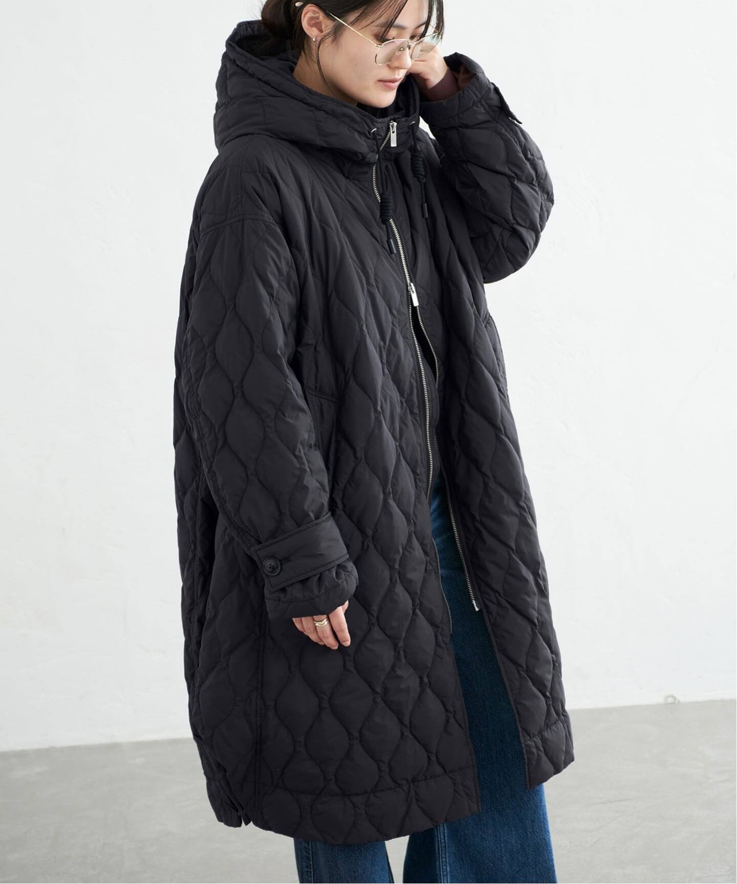 予約》miffew/ミフュー TENT LINE ZIP UP DOWN CT ダウンコート 
