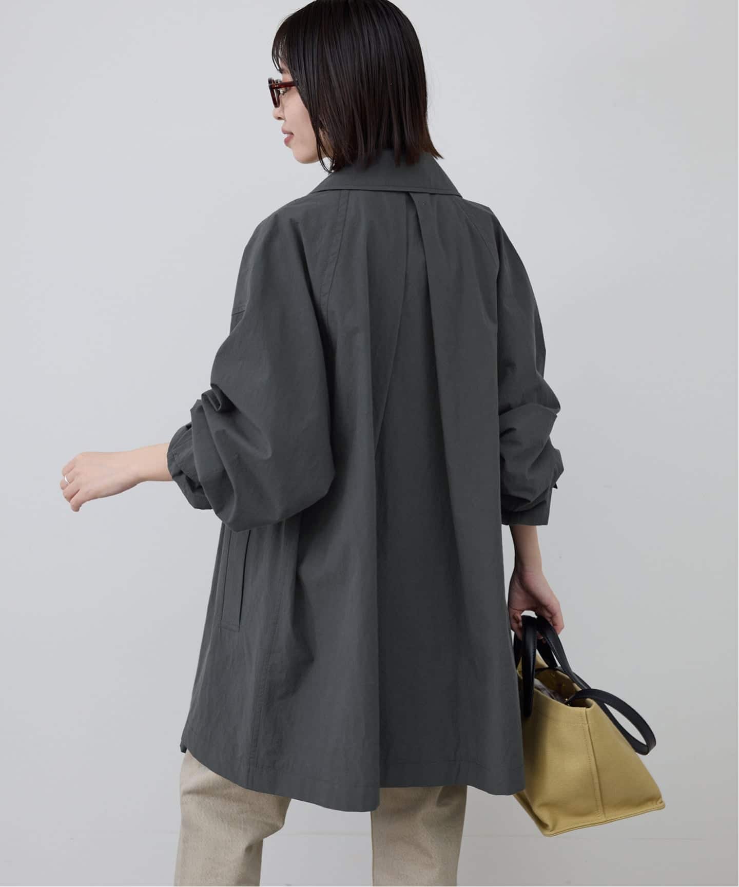 追加予約》コットンニュアンストレンチコート（トレンチコート