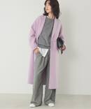 《シリーズあり/追加予約》souple woolダブルフェイスチェスターコート