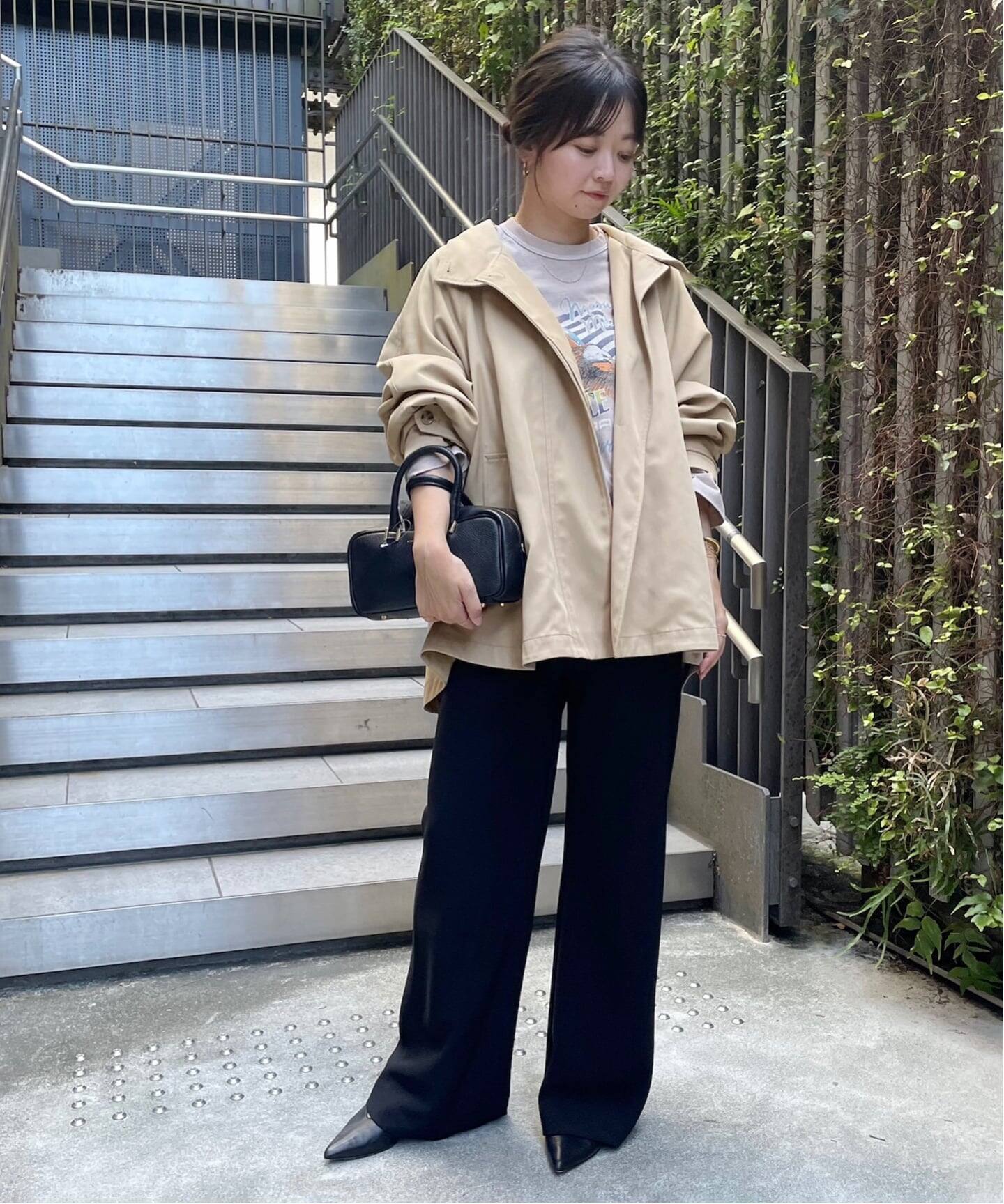 IENA テントラインフードブルゾン IENA】テントラインフードブルゾン