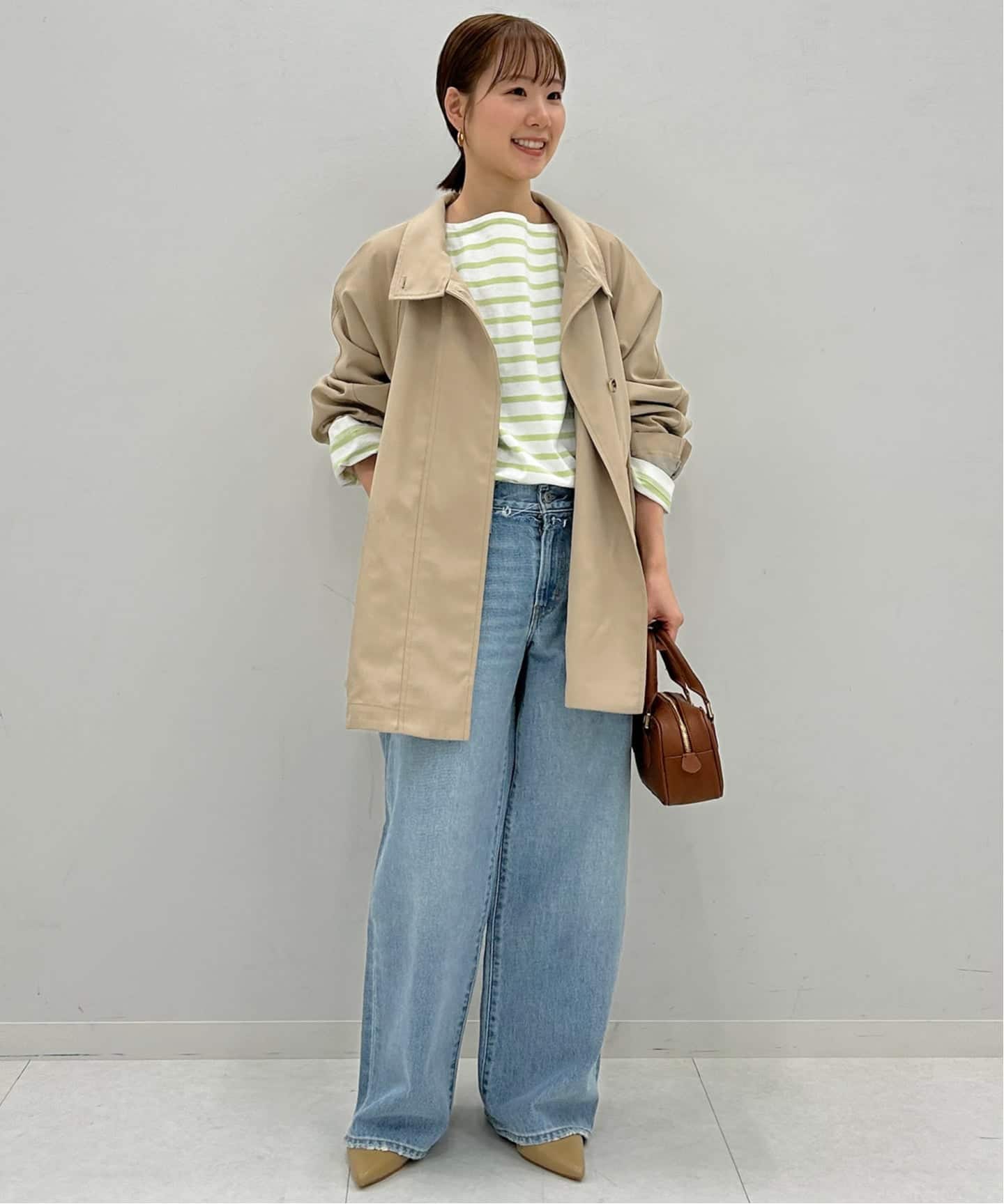 スローブイエナ　撥水テントラインコート　ベージュ WEB限定/追加2予約》撥水テントラインコート（その他ブルゾン