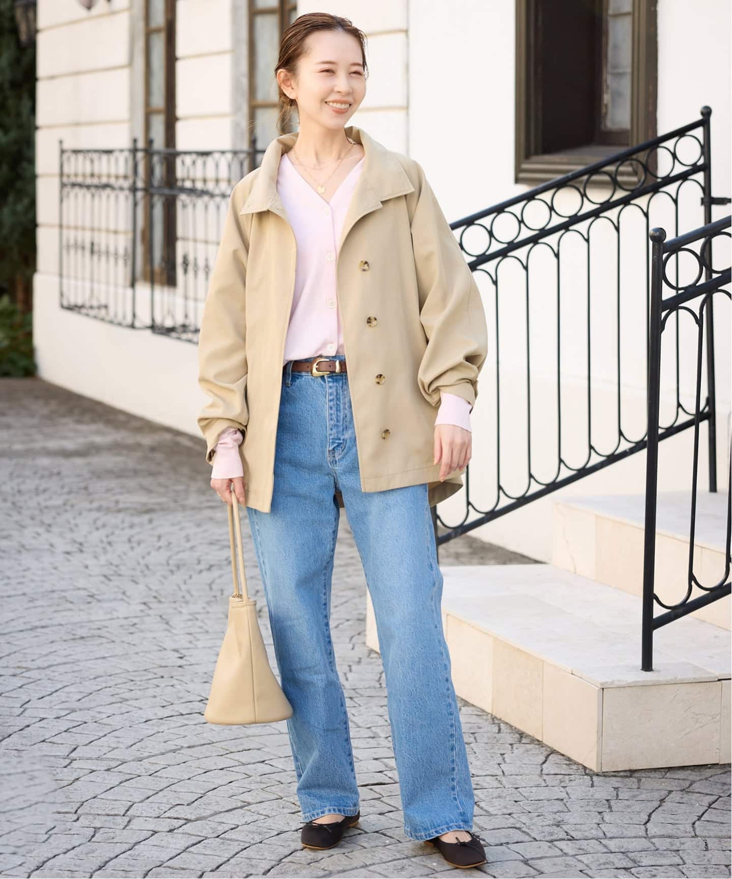 ソルベ　イエナ　テント　ライン　コート　新品　ベージュ　SLOBE IENA SLOBE IENA｜《WEB限定/追加2予約》撥水テントラインコート | Rakuten