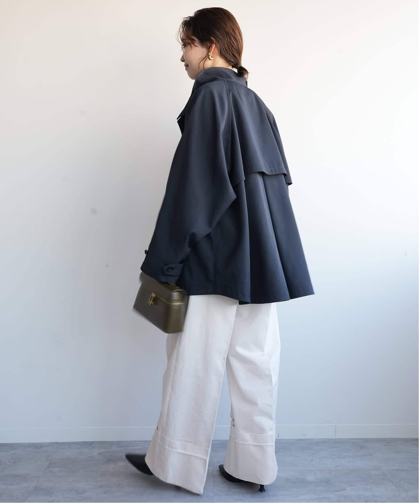 スローブイエナ　撥水テントラインコート SLOBE IENA｜《WEB限定/追加2予約》撥水テントラインコート