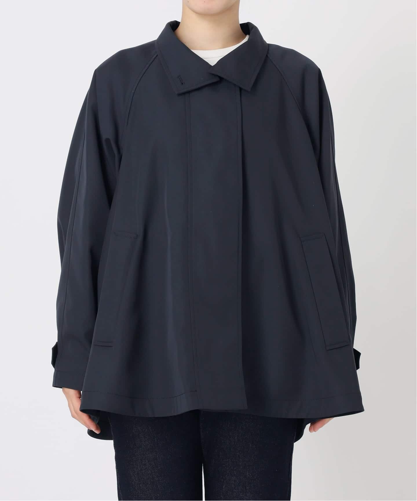 スローブイエナ　撥水テントラインコート　ネイビー新品未使用　タグ付き WEB限定/追加2予約》撥水テントラインコート（その他ブルゾン