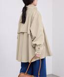 《WEB限定/追加2》撥水テントラインコート