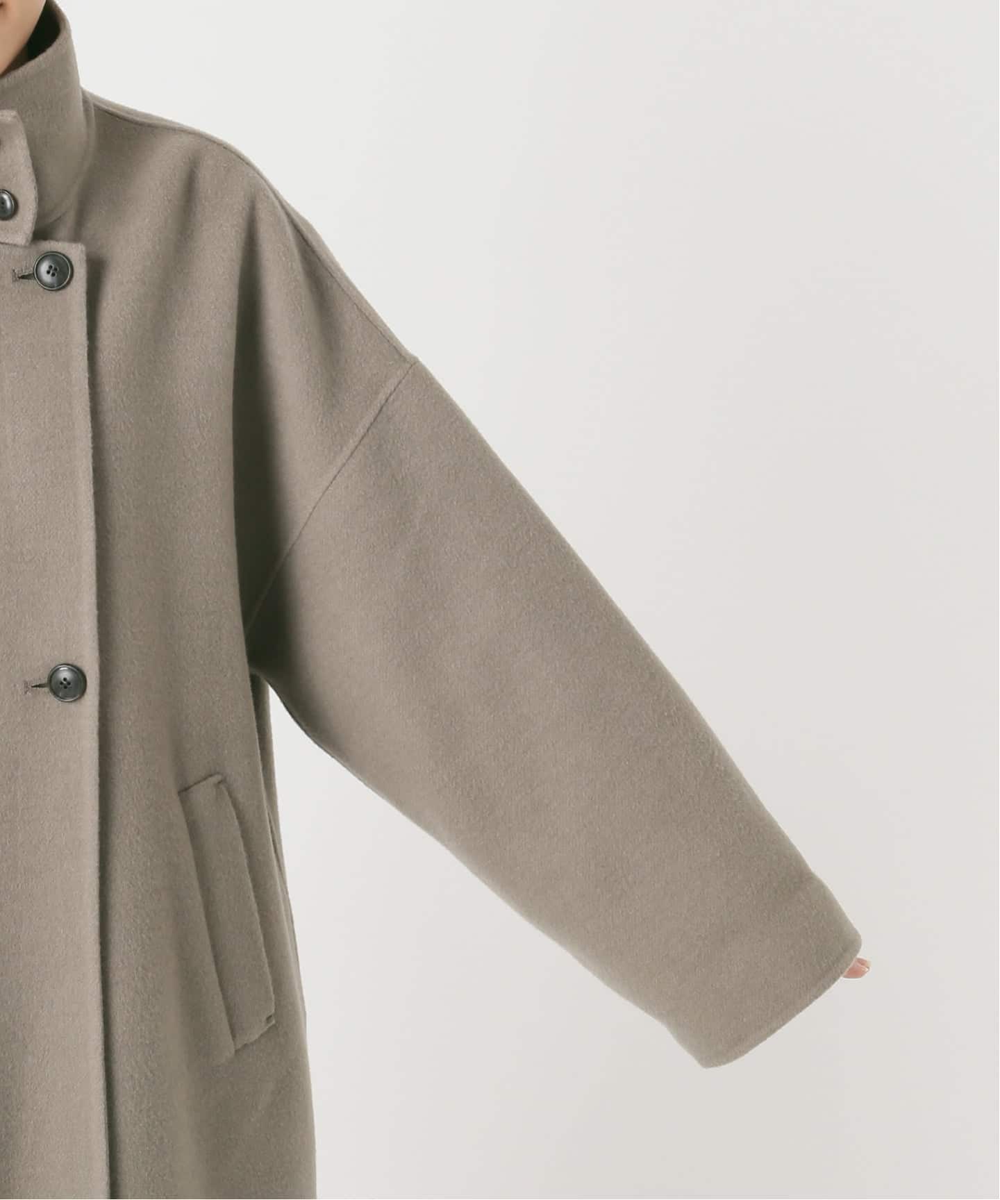 かもさん専用SLOBE IENA souplewool スタンドコート WEB・一部店舗限定/追加予約》souple woolダブルフェイススタンド