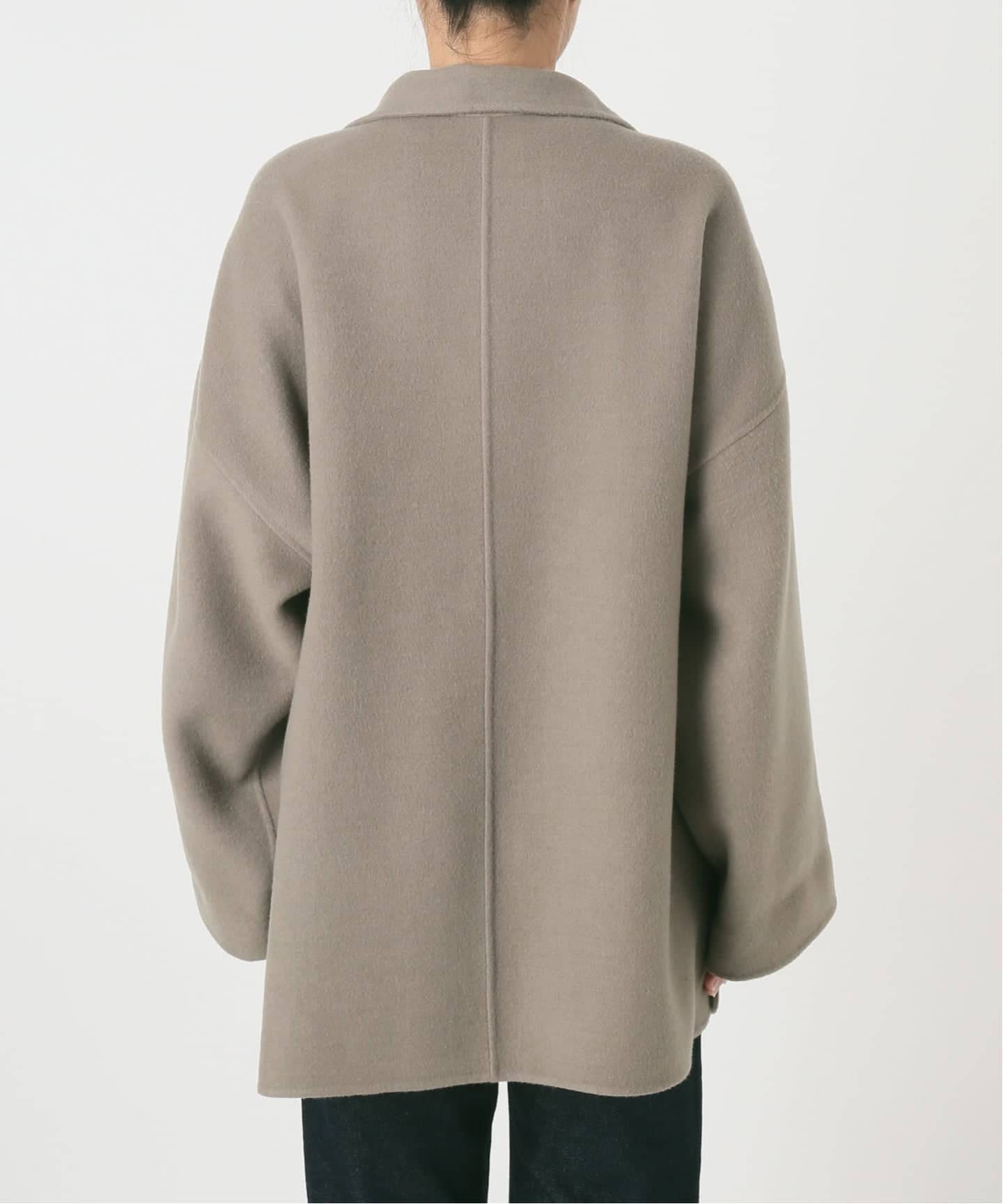 WEB限定/追加予約2》souple woolダブルフェイススタンドコート（その他