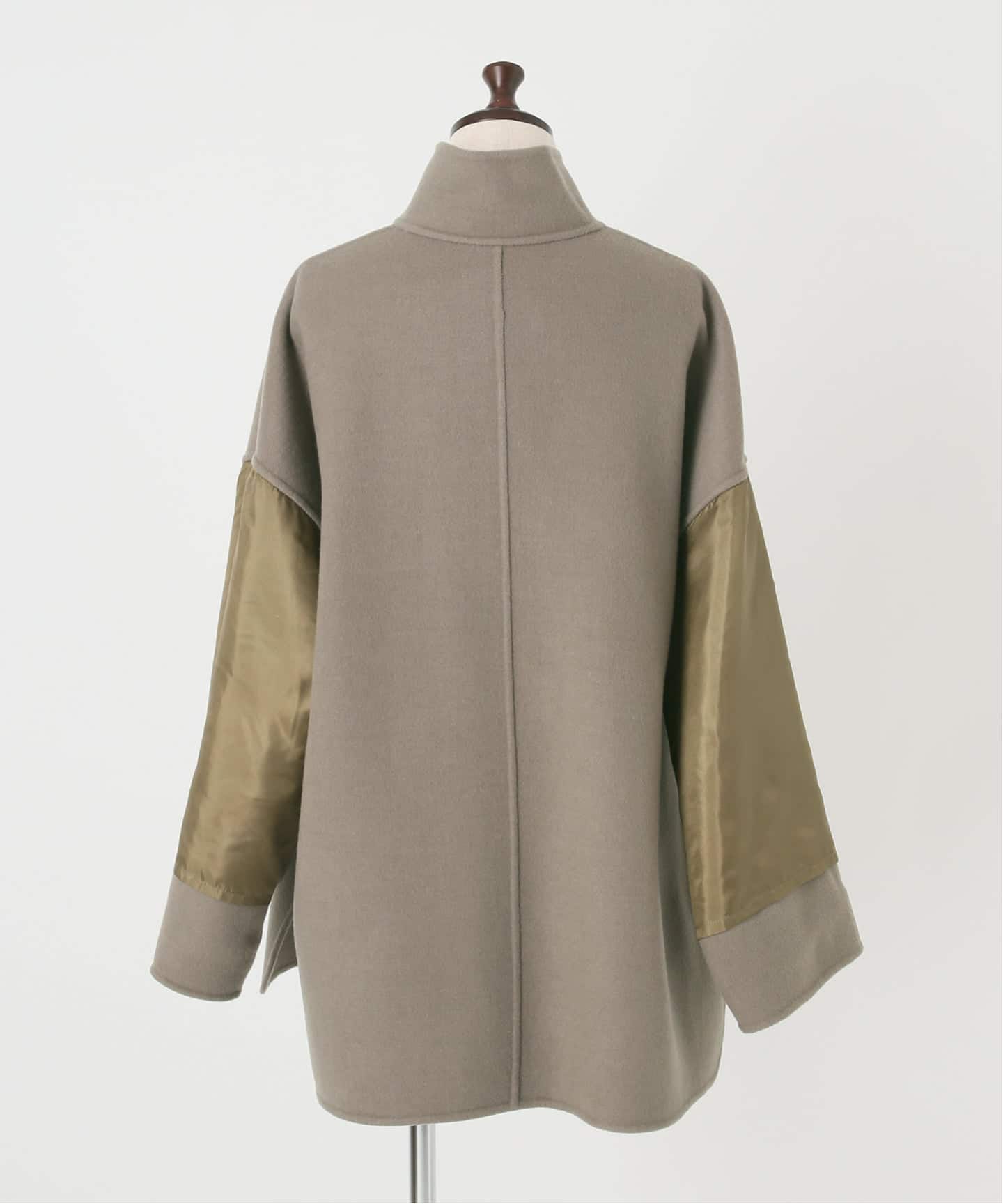 WEB限定/追加予約2》souple woolダブルフェイススタンドコート（その他