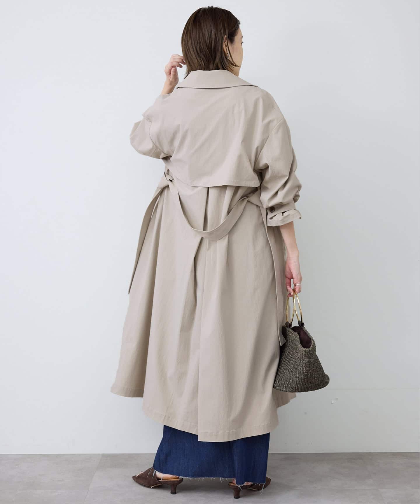 予約》オーバートレンチコート（トレンチコート）｜SLOBE IENA