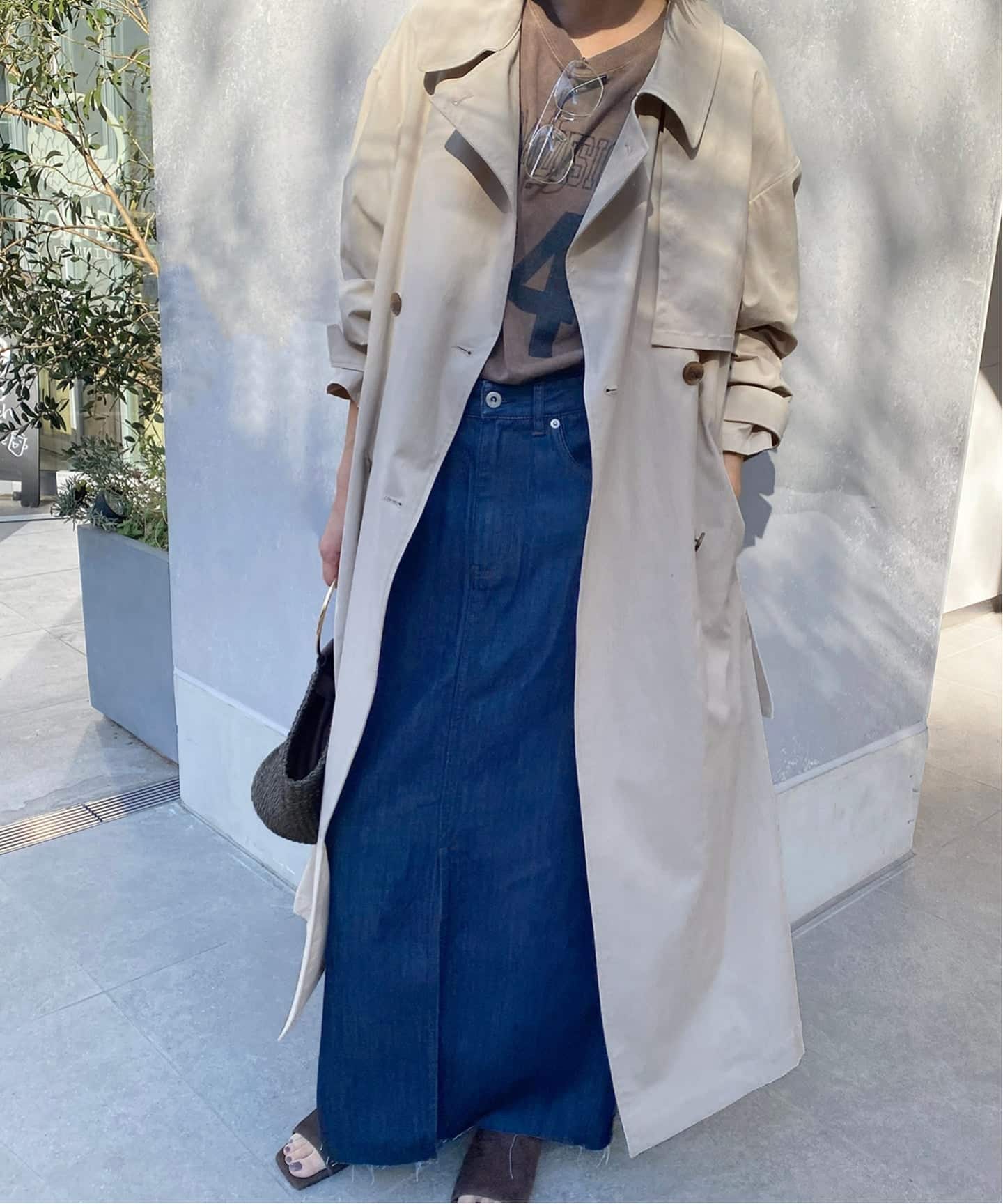 予約》オーバートレンチコート（トレンチコート）｜SLOBE IENA