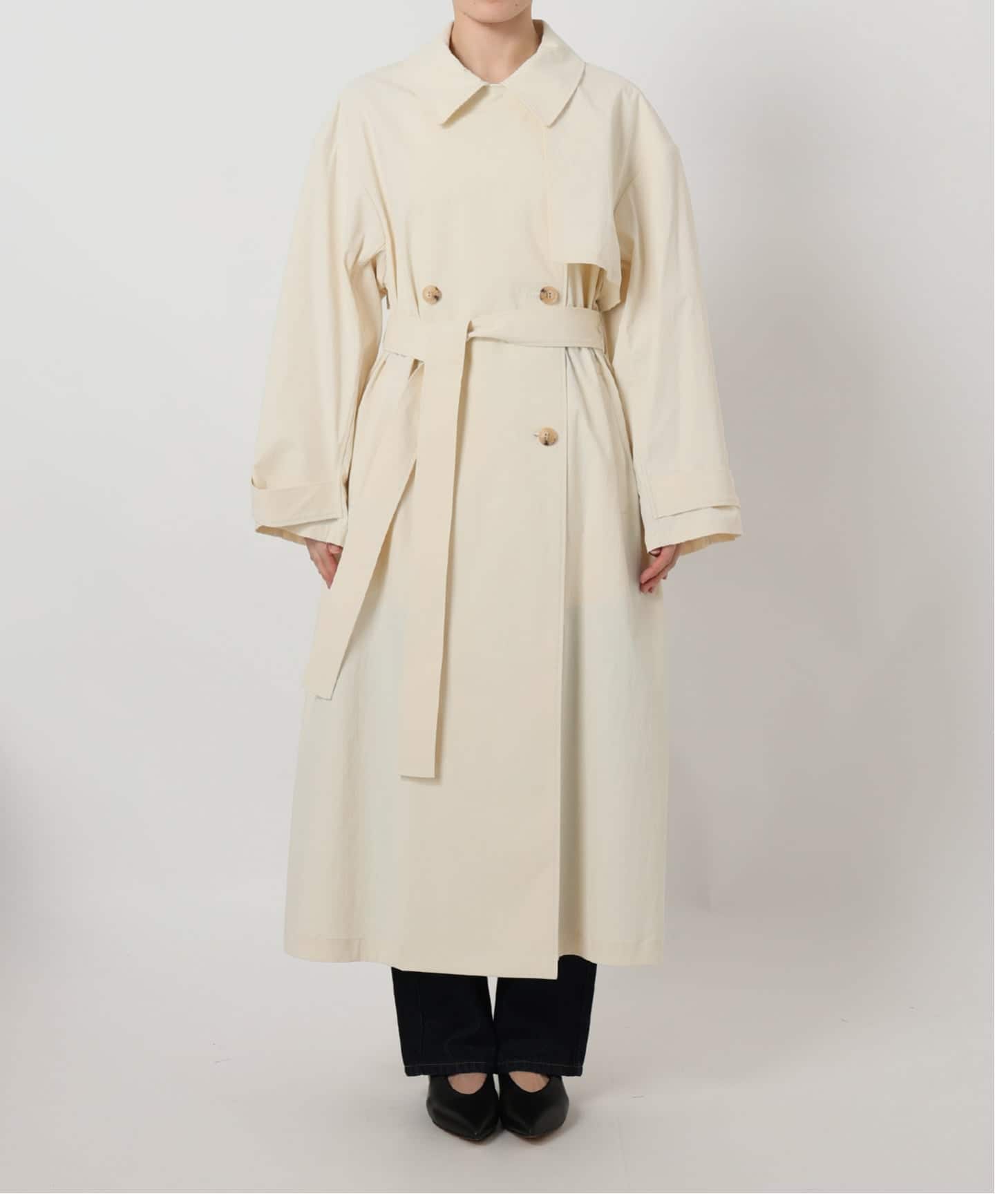 予約》オーバートレンチコート（トレンチコート）｜SLOBE IENA