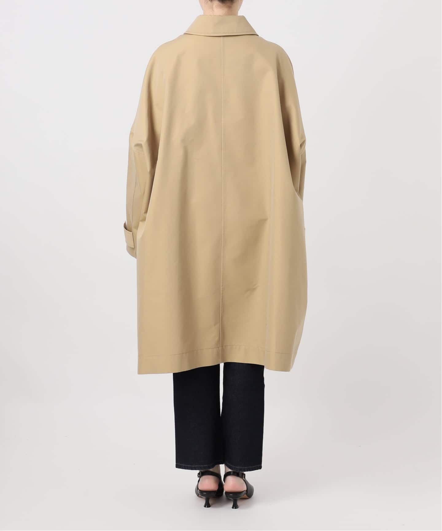 ネイビーのみWEB限定/予約》ドルマンスリーブコート（ステンカラー