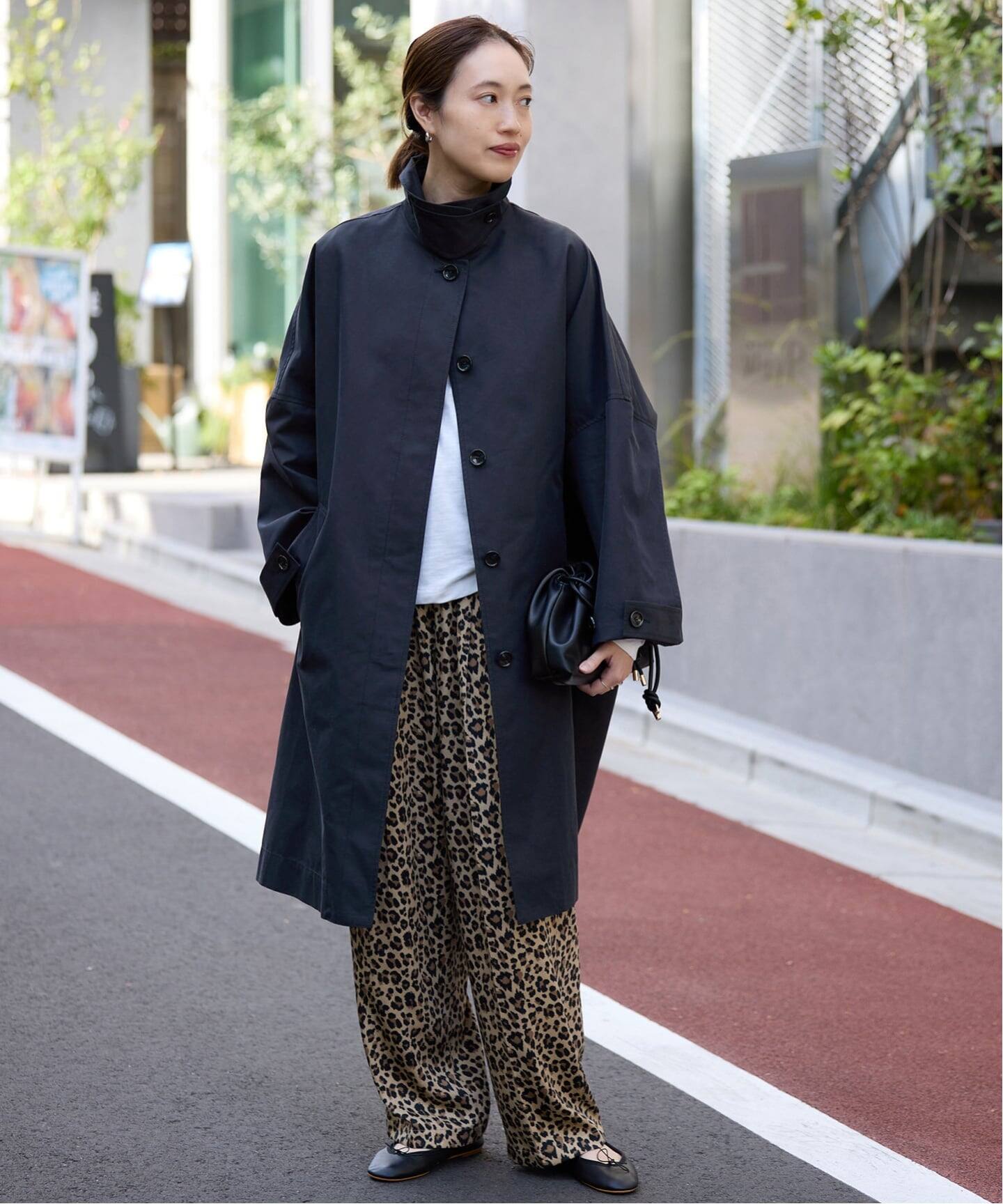 WEB限定/追加》ドルマンスリーブコート（ステンカラーコート）｜SLOBE